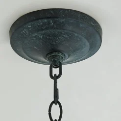 Weathered Industrial Caged Pendant - 2 Light
