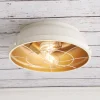 Weathered Industrial Caged Ceiling Light