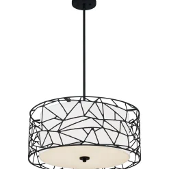 Webbed Cage Drum Pendant