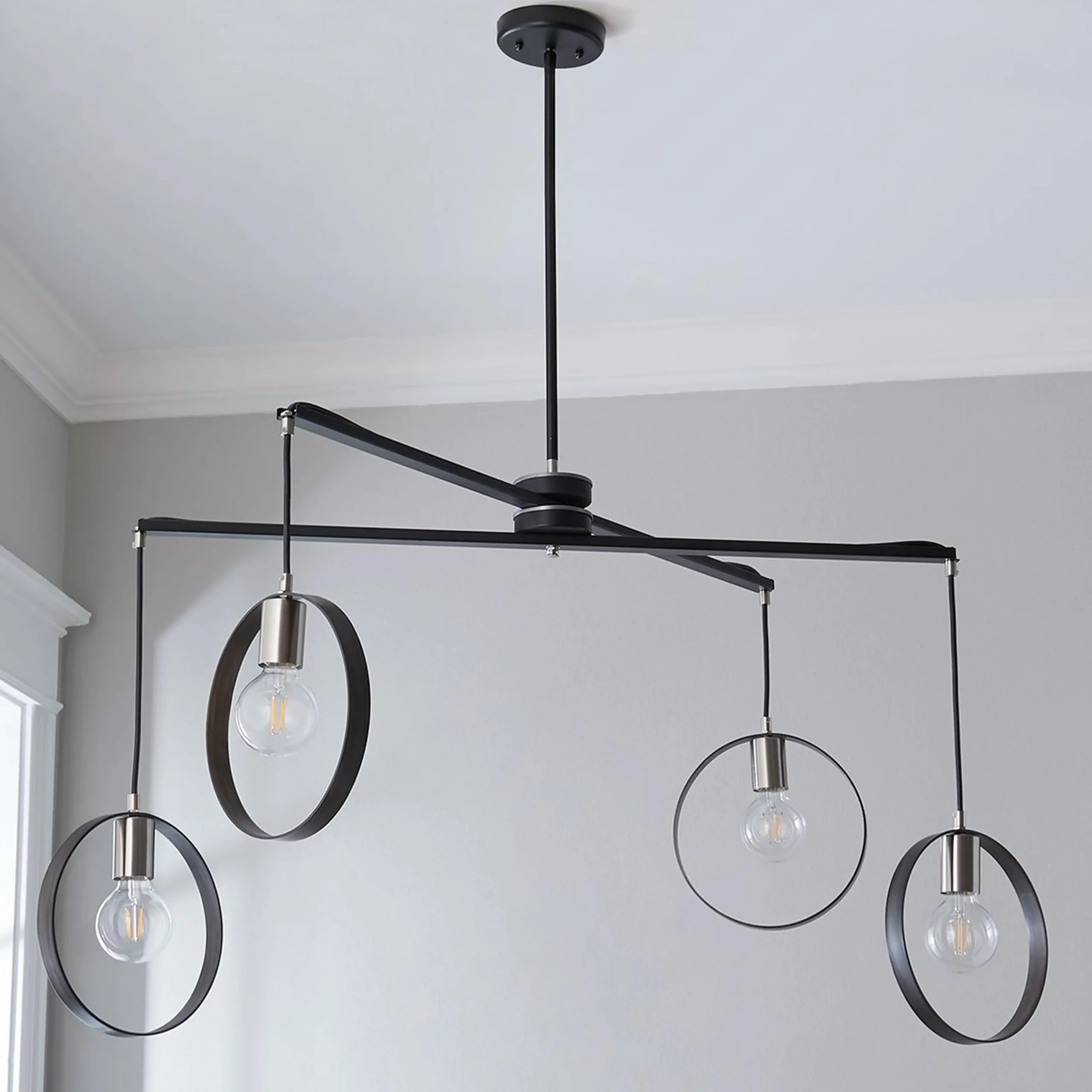 Wendy Umanoff Cross Beam X Chandelier