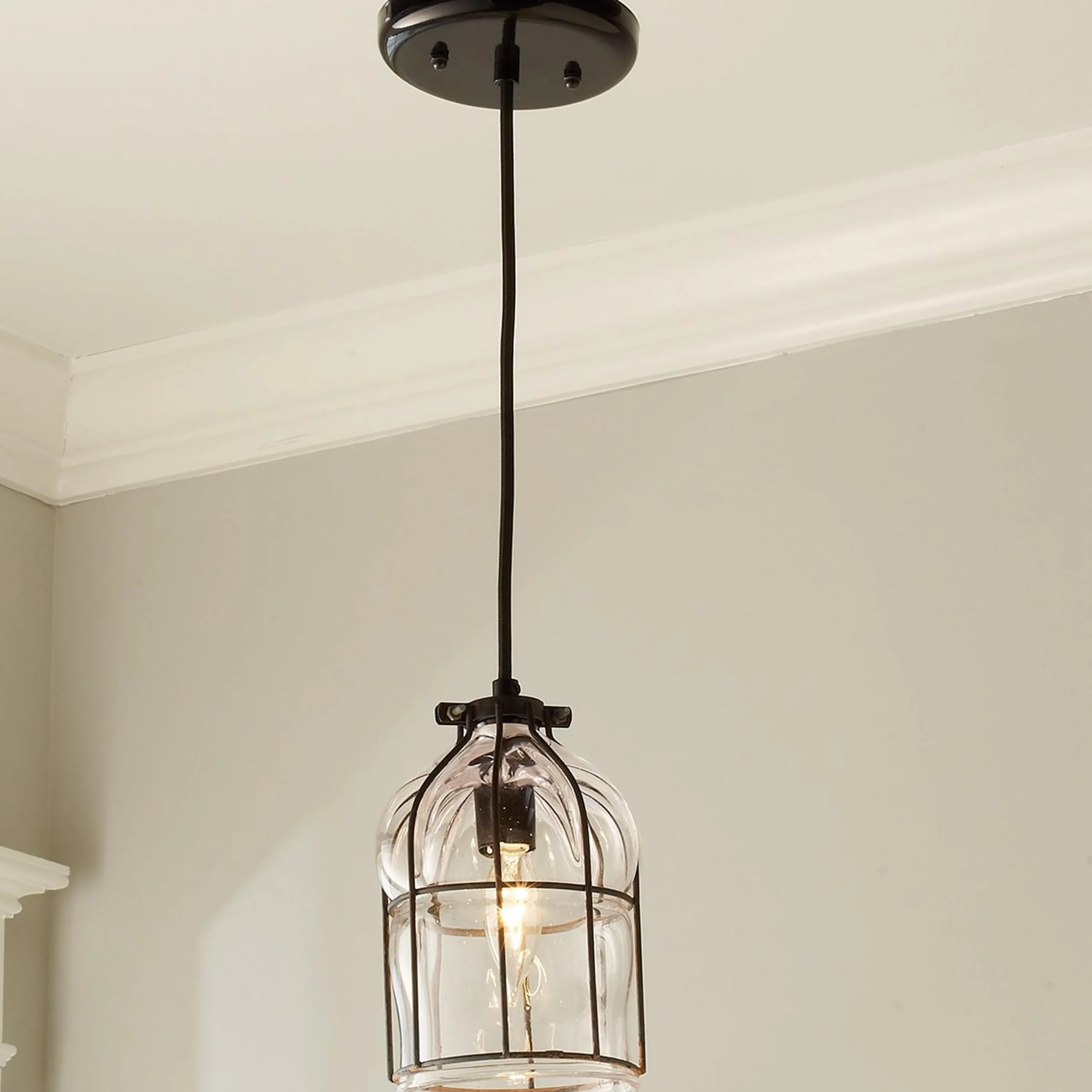 Wendy Umanoff Glass Cage Pendant