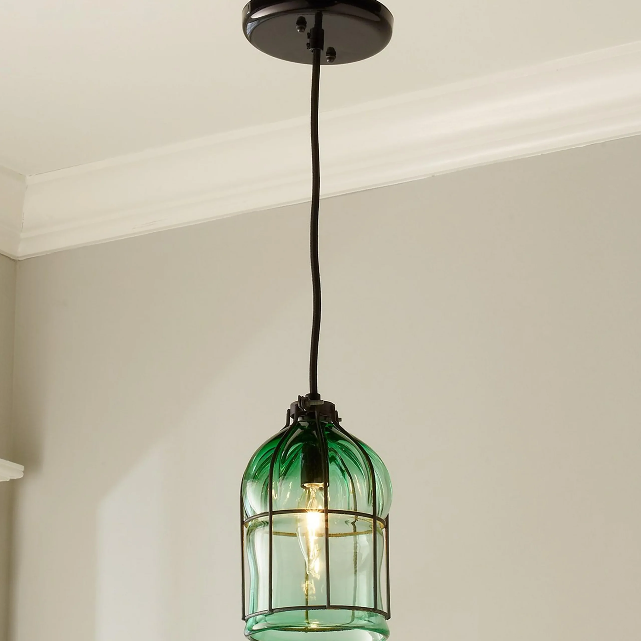 Wendy Umanoff Glass Cage Pendant