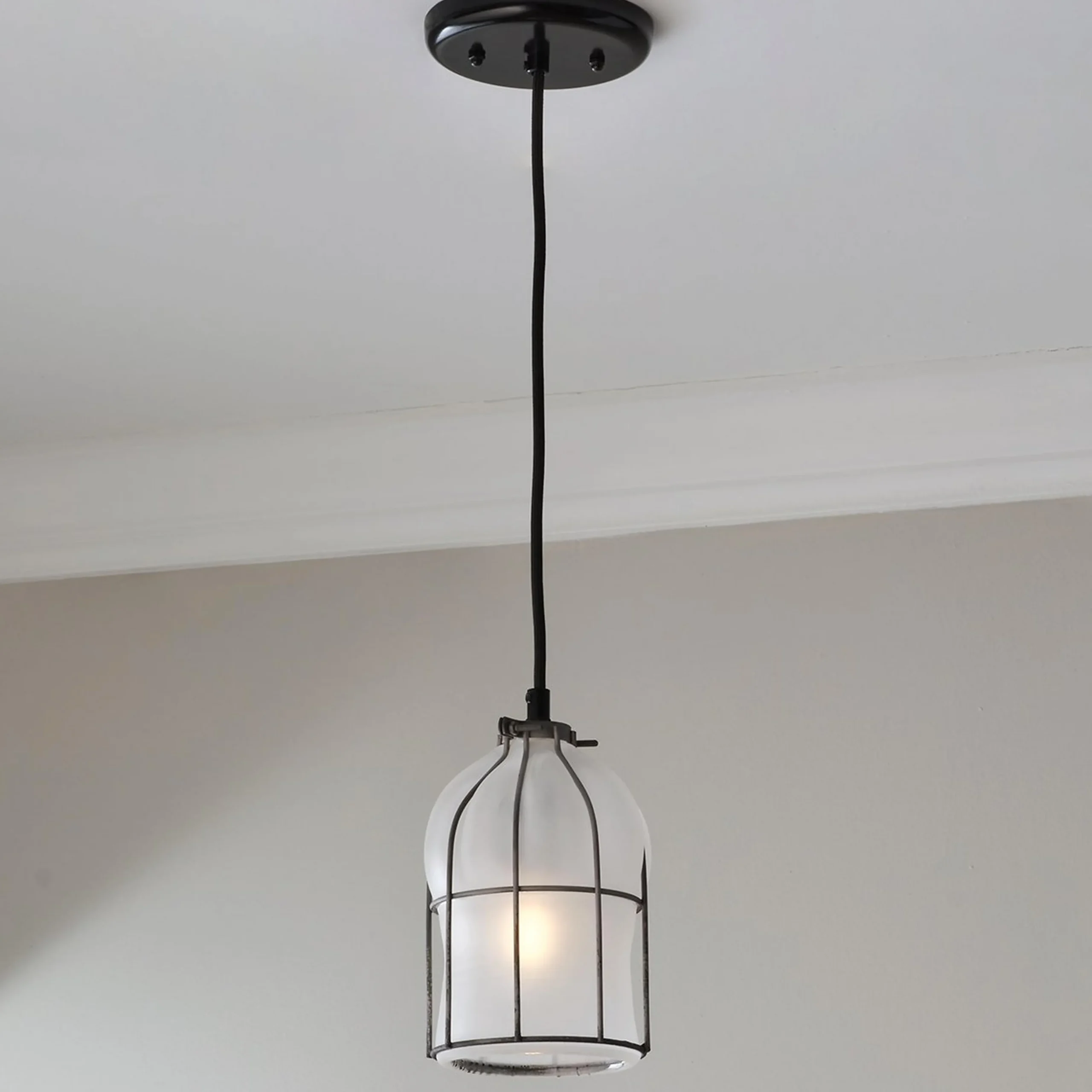 Wendy Umanoff Glass Cage Pendant