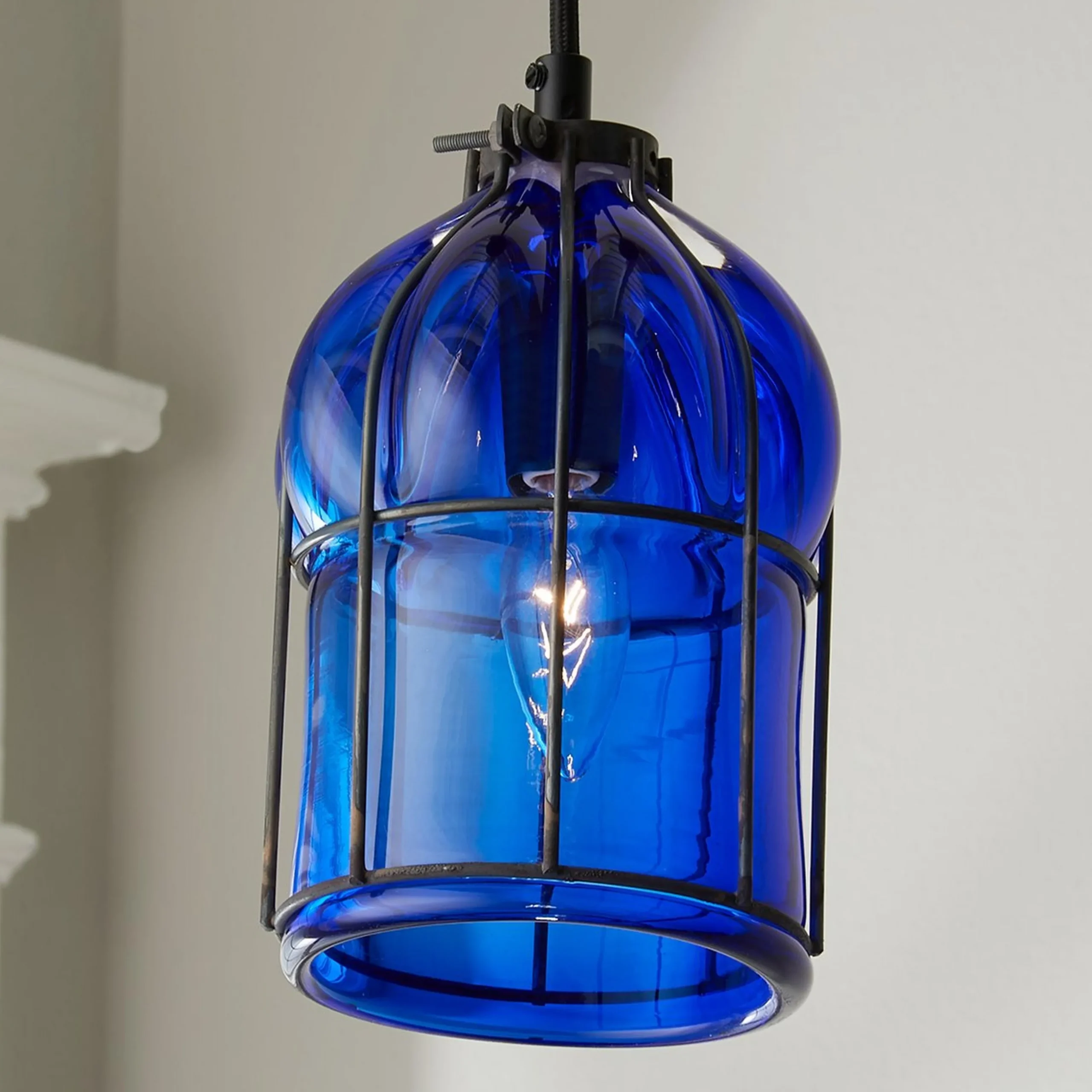 Wendy Umanoff Glass Cage Pendant
