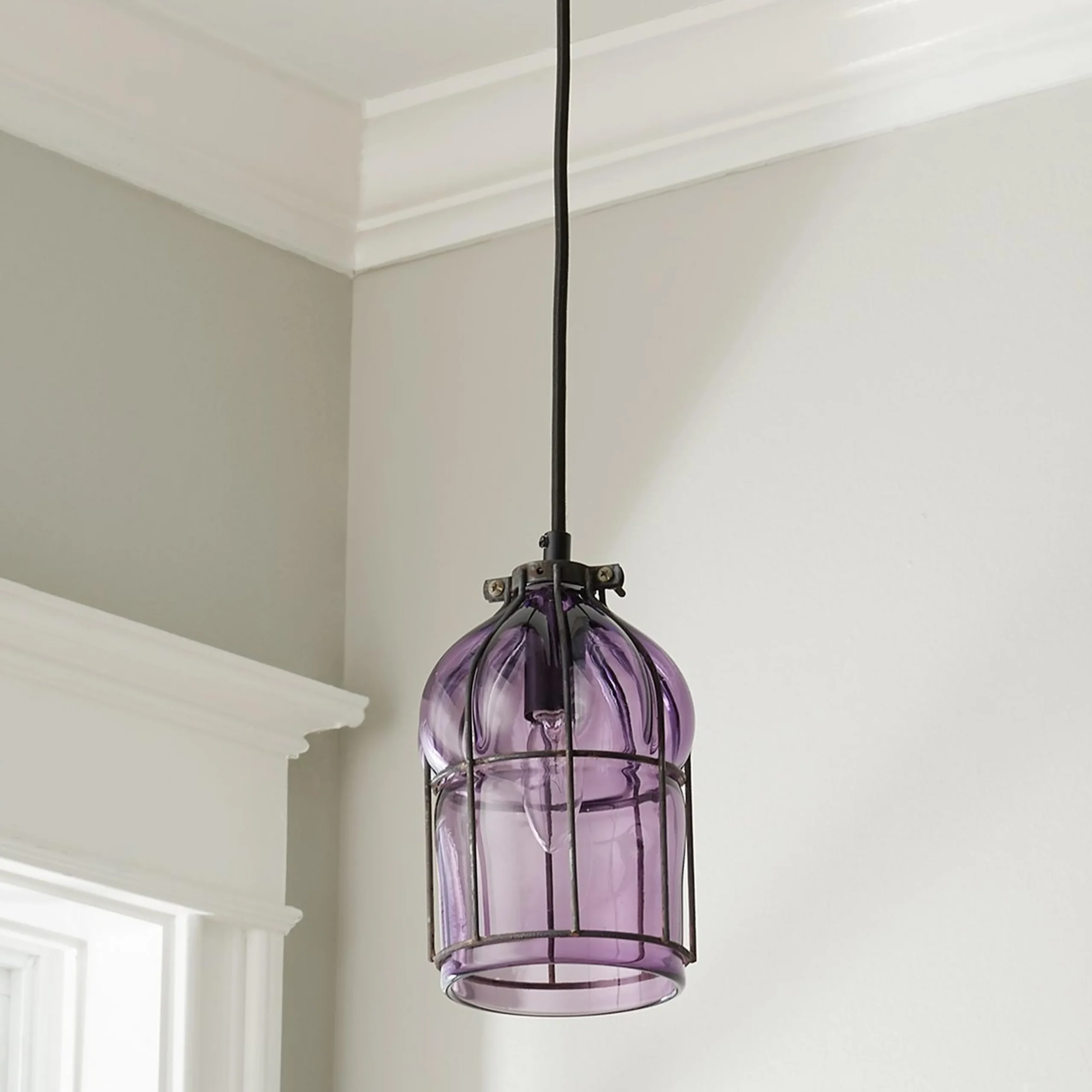 Wendy Umanoff Glass Cage Pendant