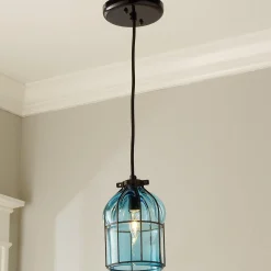 Wendy Umanoff Glass Cage Pendant