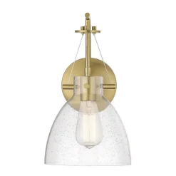 Wrenley Seeded Glass Sconce