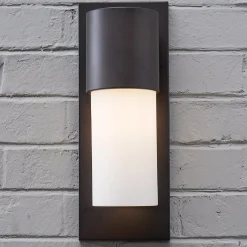 Wright Cylinder Outdoor Sconce