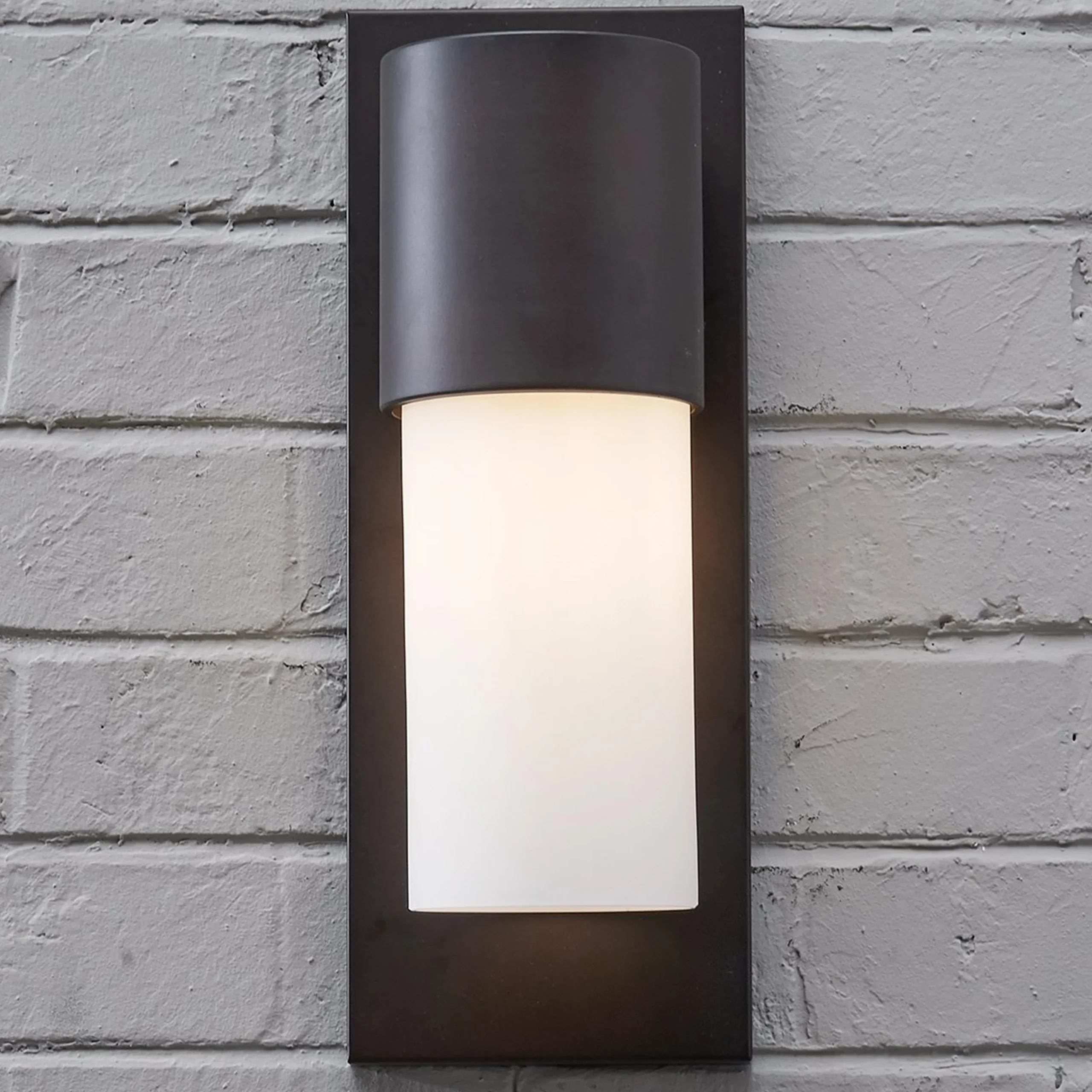 Wright Cylinder Outdoor Sconce