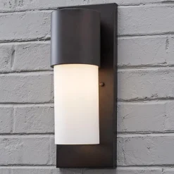 Wright Cylinder Outdoor Sconce