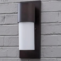Wright Cylinder Outdoor Sconce