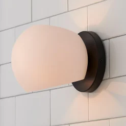 Xaviero Glass Bath Sconce - Opal