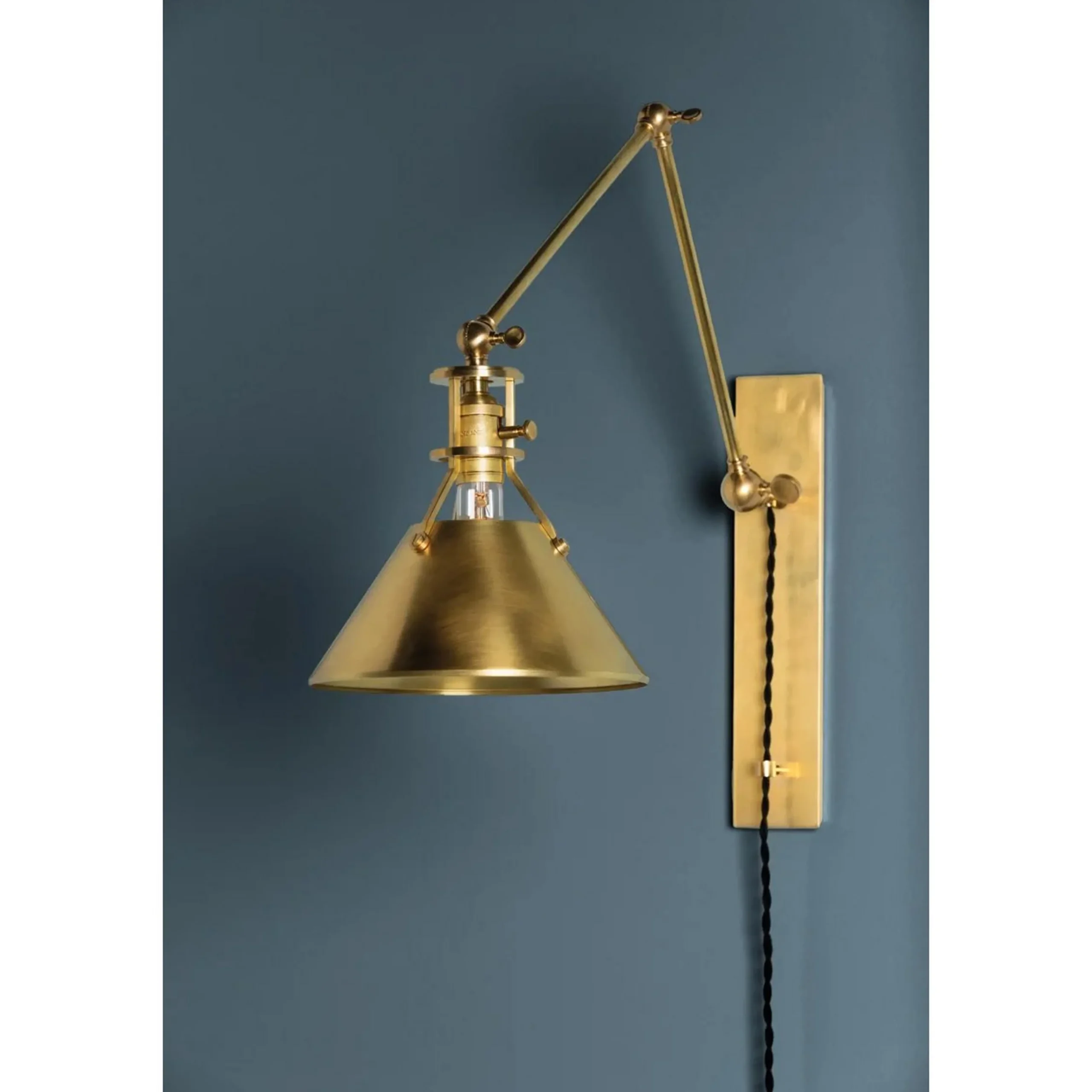 Xerxes Swing Arm Sconce - Large
