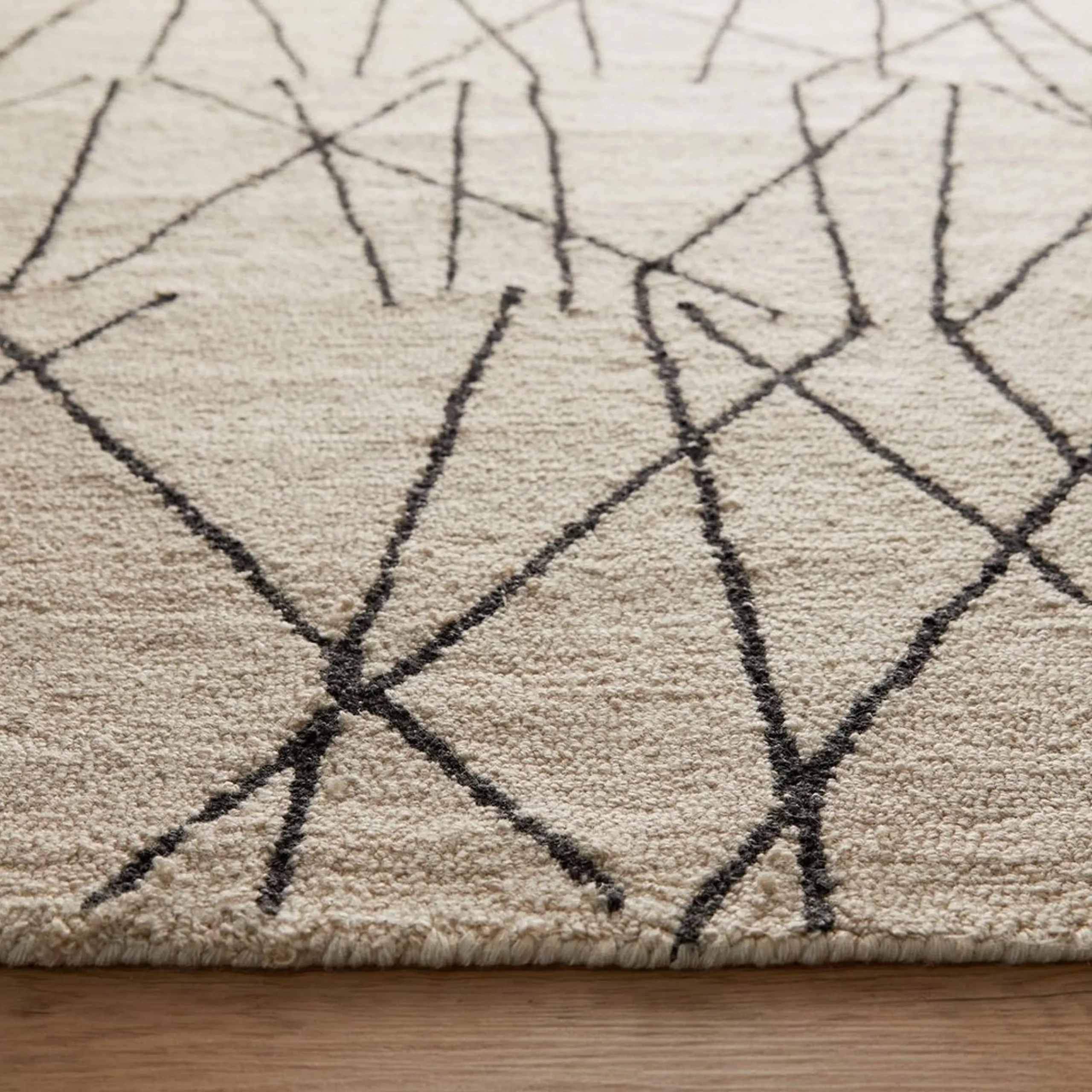 Xylan Hand-Hooked Indoor / Outdoor Rug
