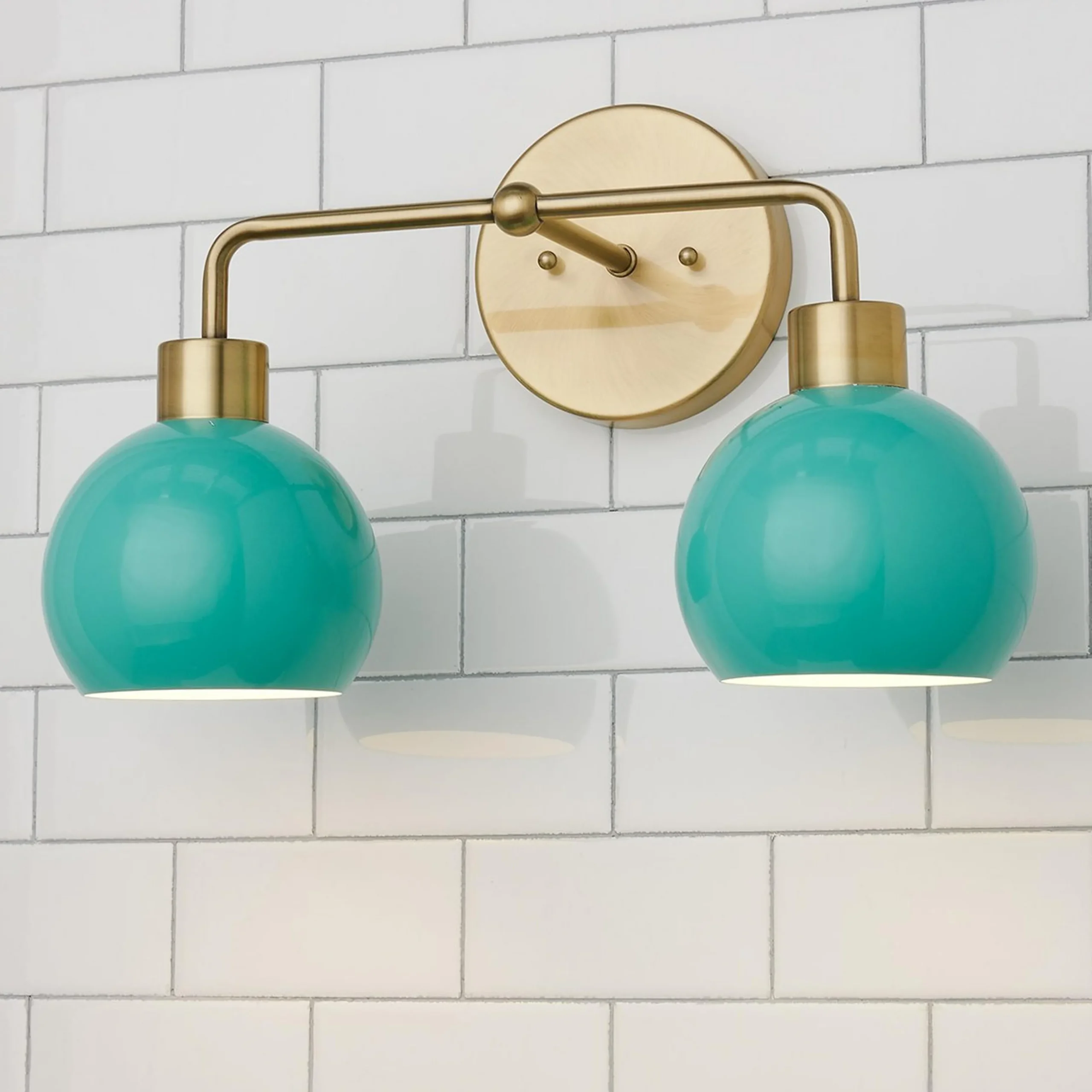 Young House Love Bubble Pop Vanity Light - 2 Light