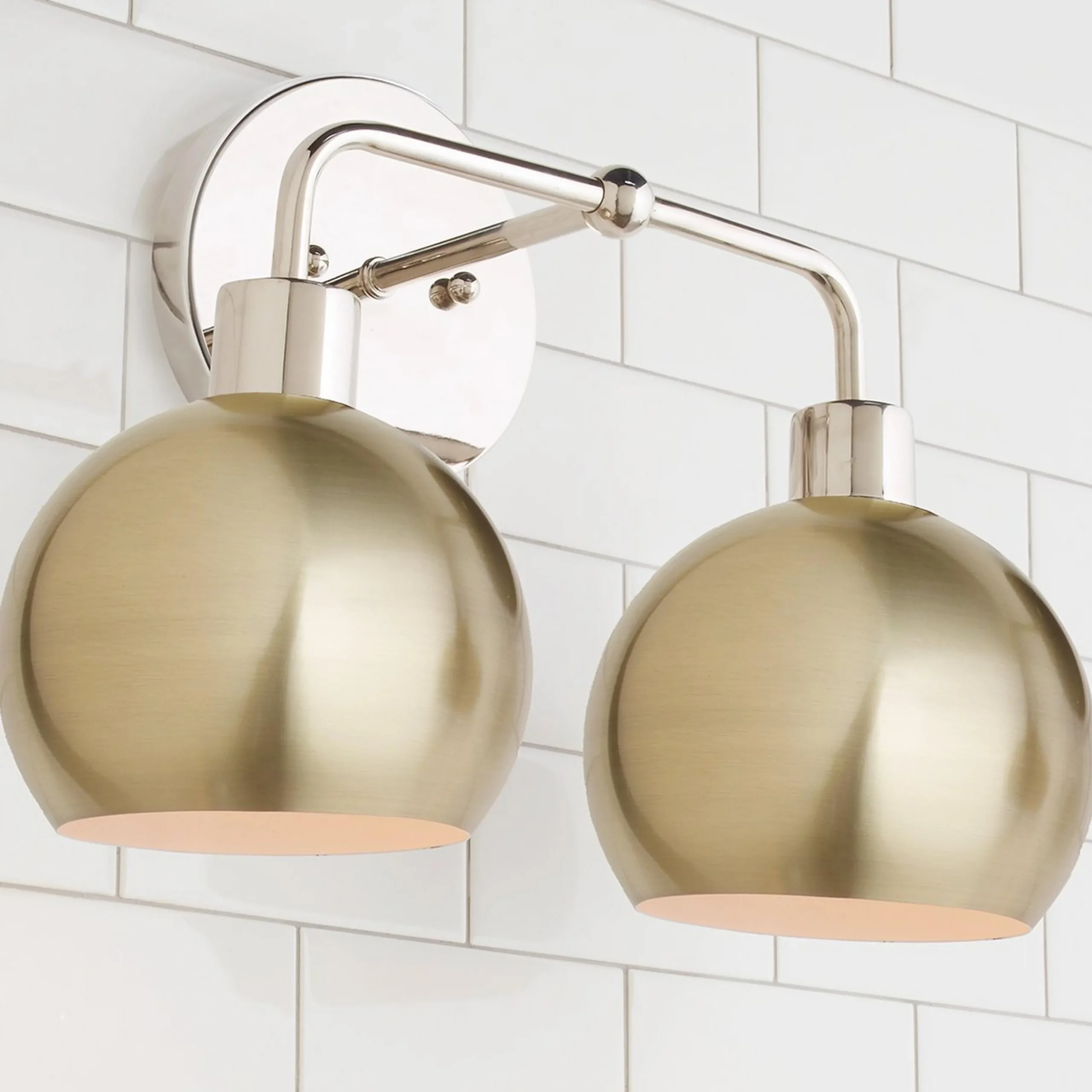 Young House Love Bubble Vanity Light - 2 Light
