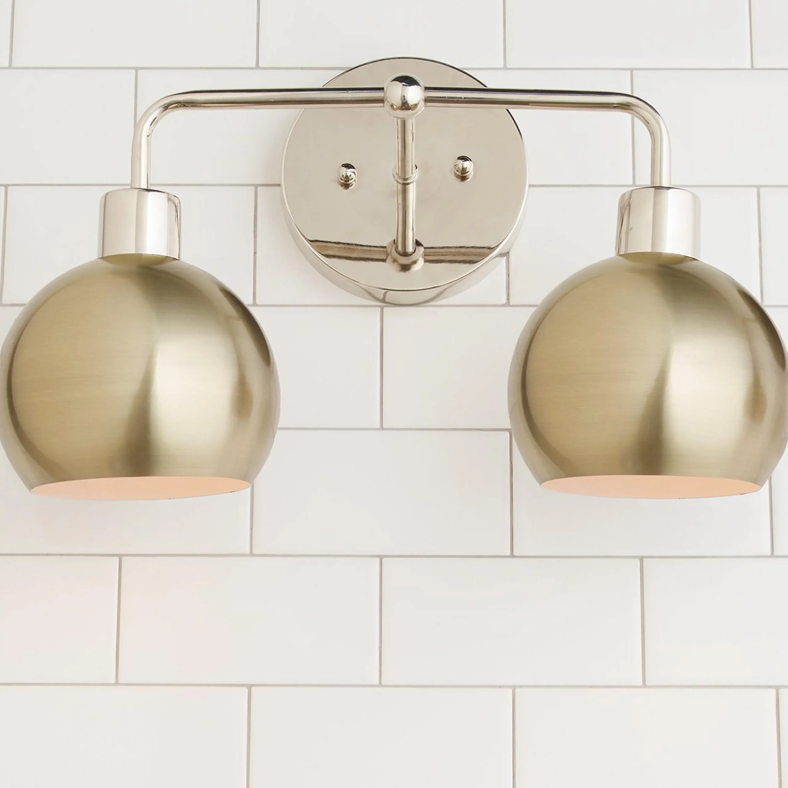 Young House Love Bubble Vanity Light - 2 Light