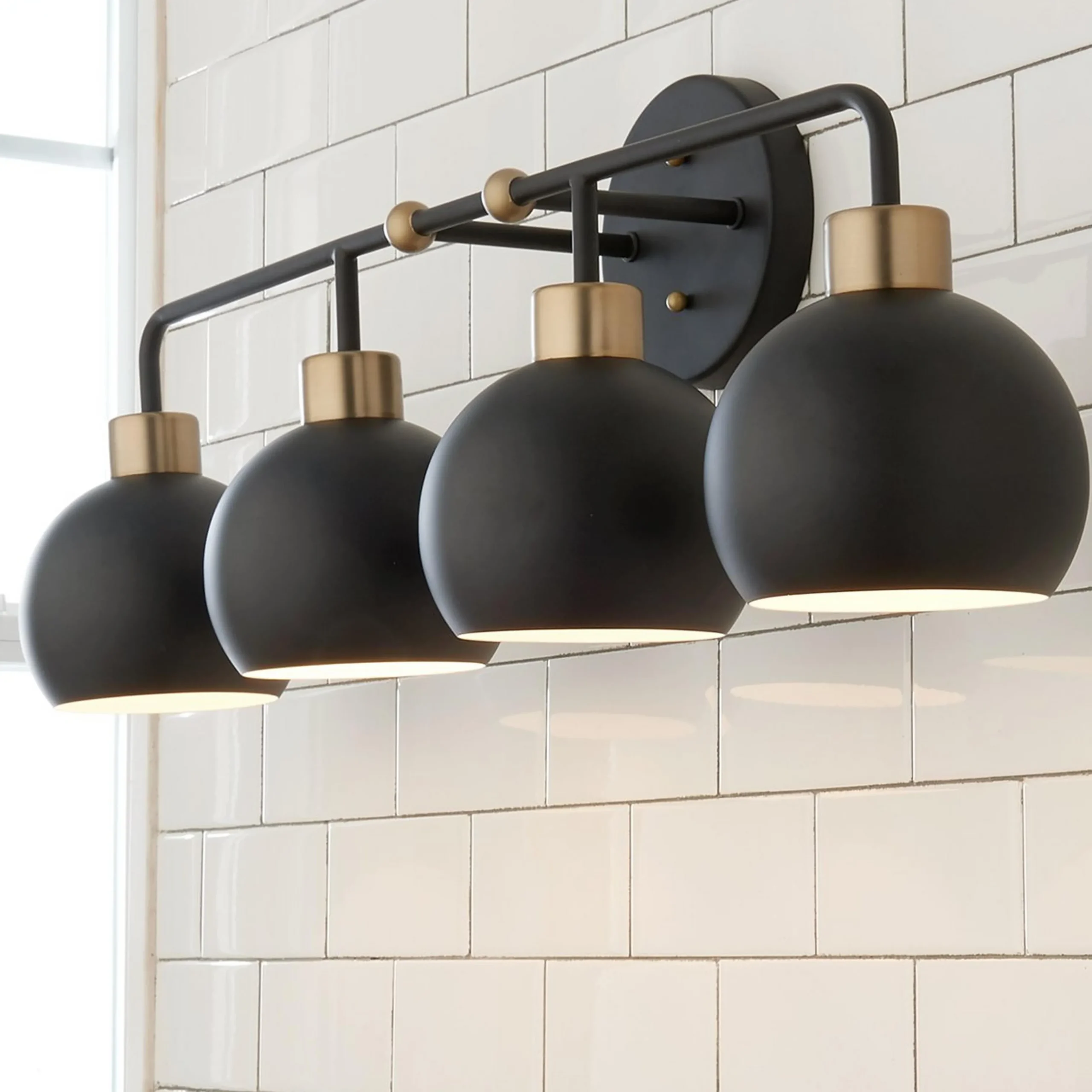 Young House Love Bubble Vanity Light - 4 Light