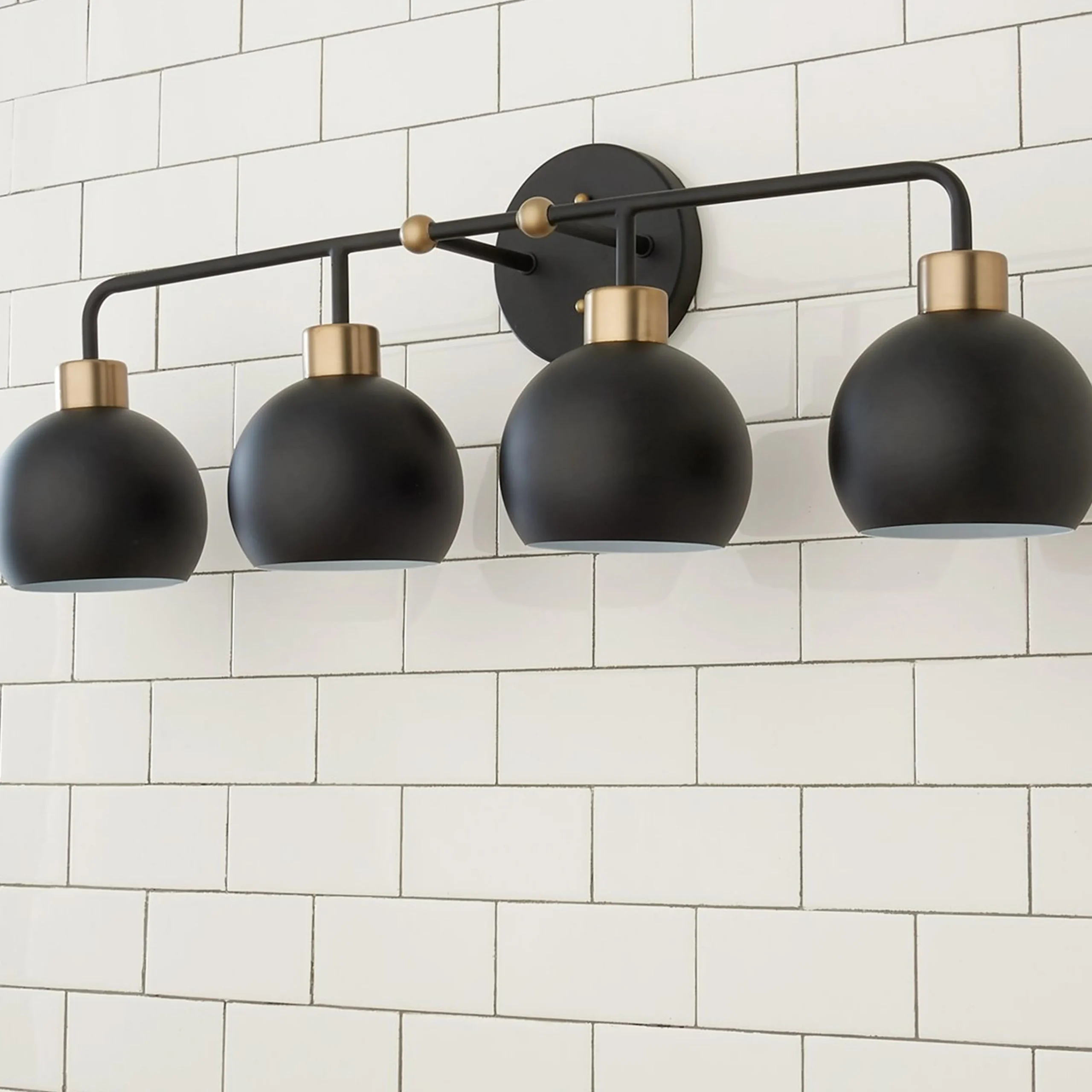 Young House Love Bubble Vanity Light - 4 Light