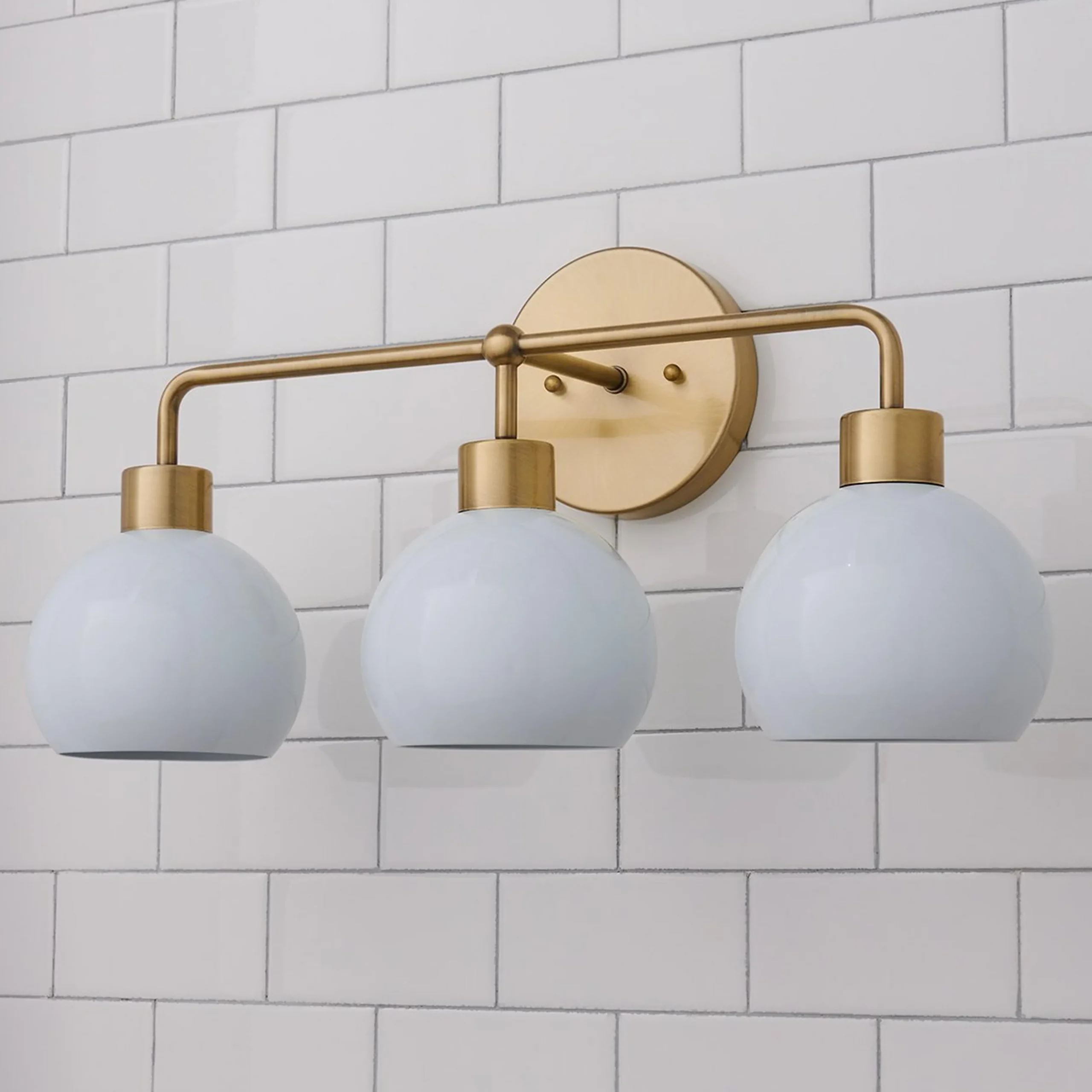 Young House Love Bubble Vanity Light - 3 Light