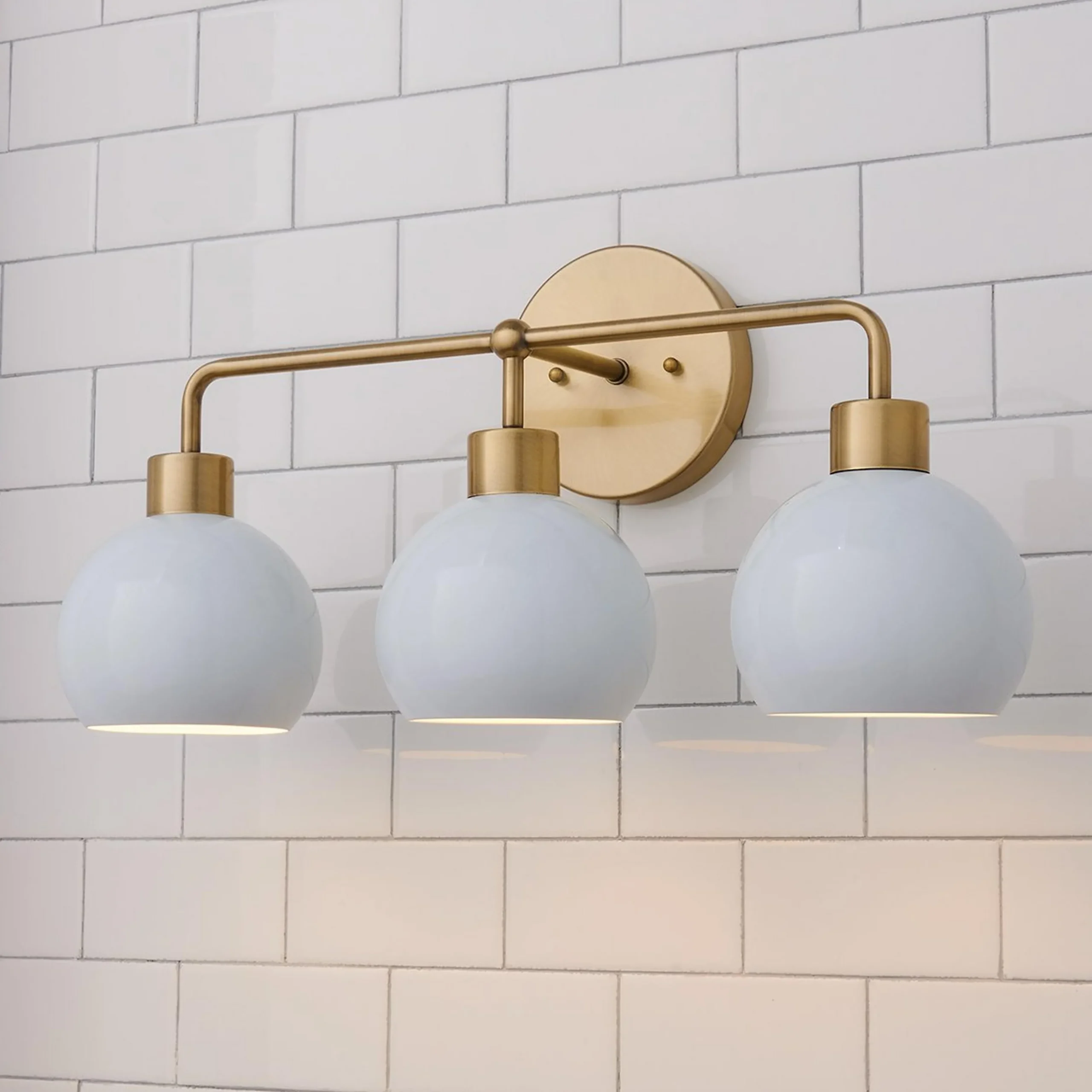 Young House Love Bubble Vanity Light - 3 Light