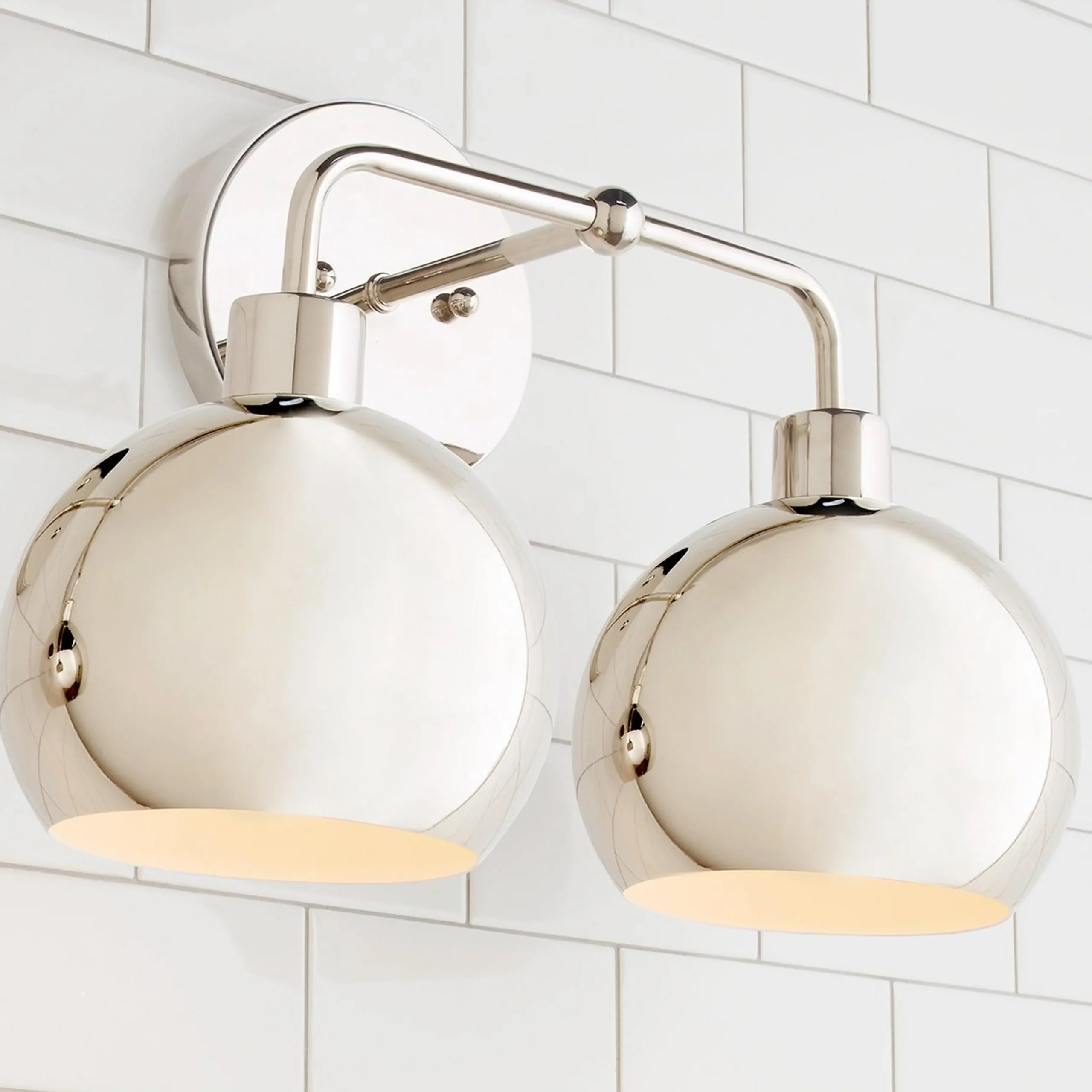 Young House Love Bubble Vanity Light - 2 Light