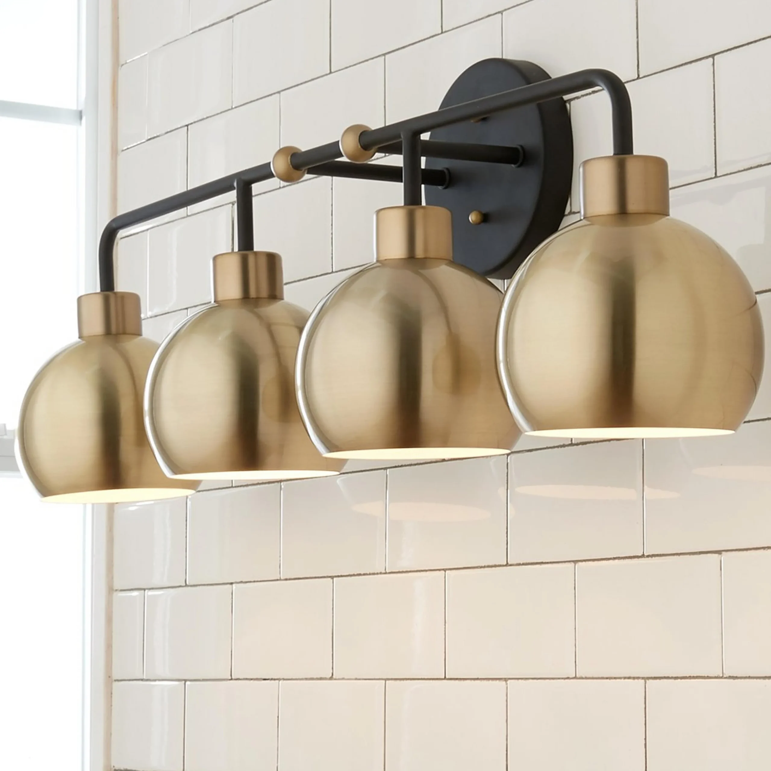 Young House Love Bubble Vanity Light - 4 Light