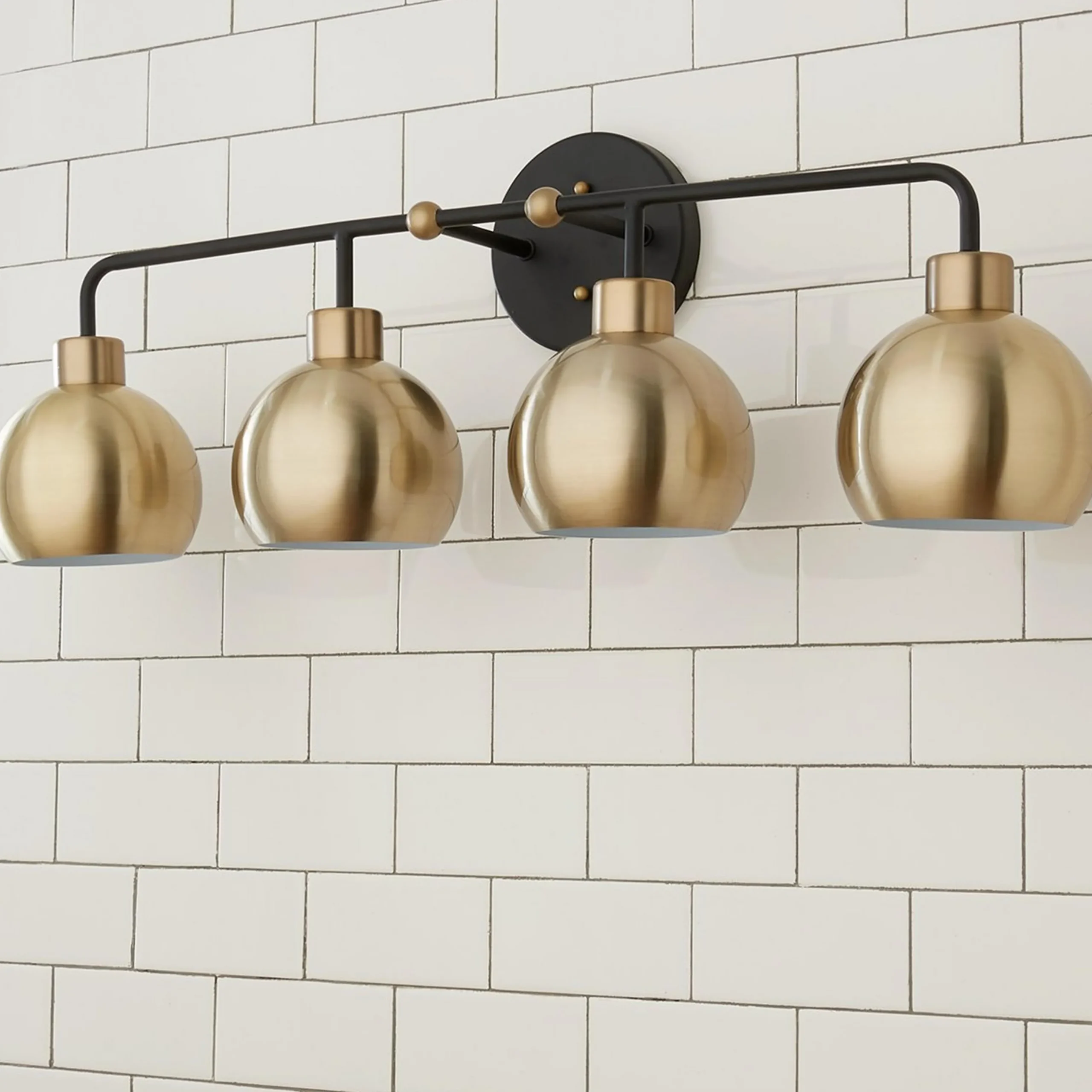 Young House Love Bubble Vanity Light - 4 Light