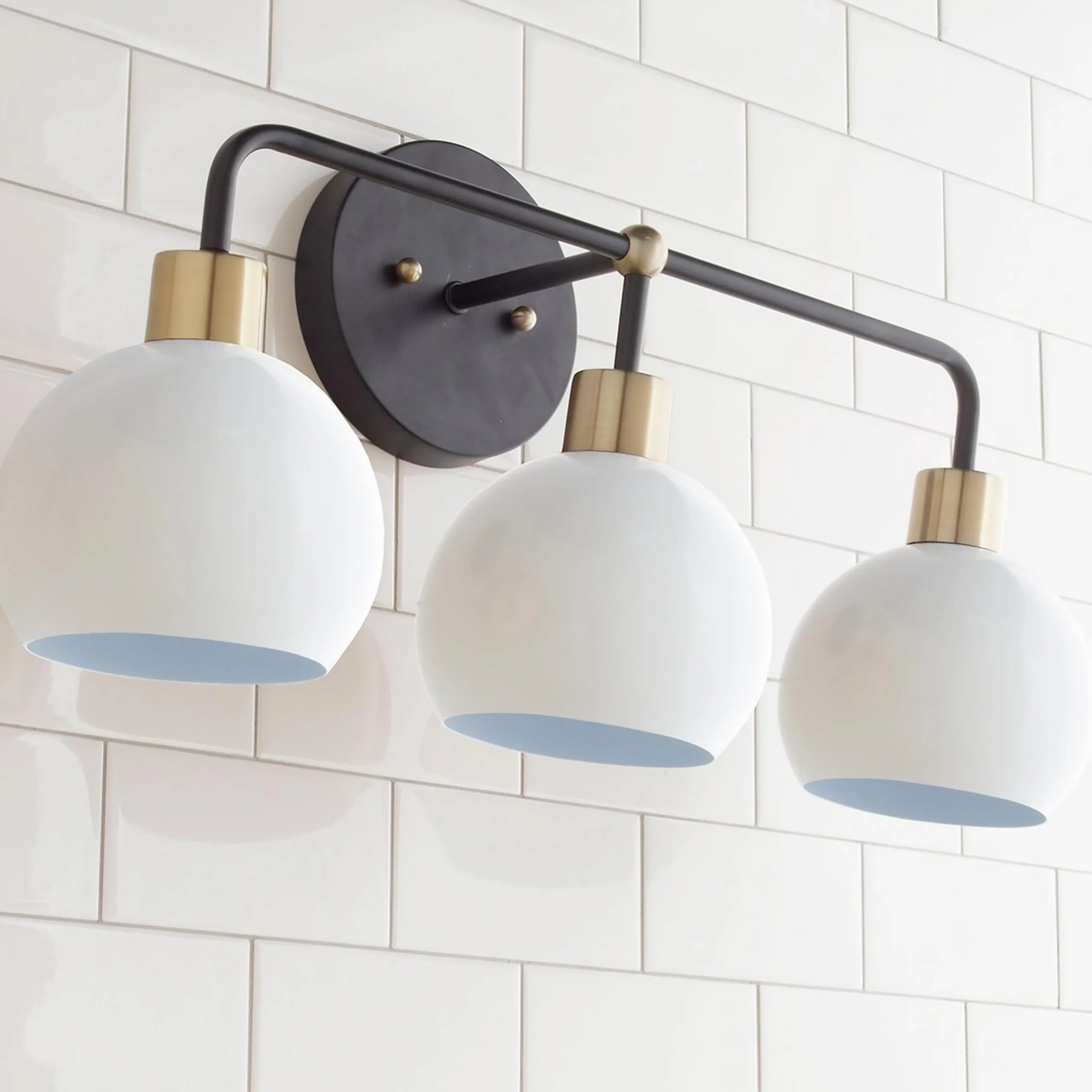 Young House Love Bubble Vanity Light - 3 Light