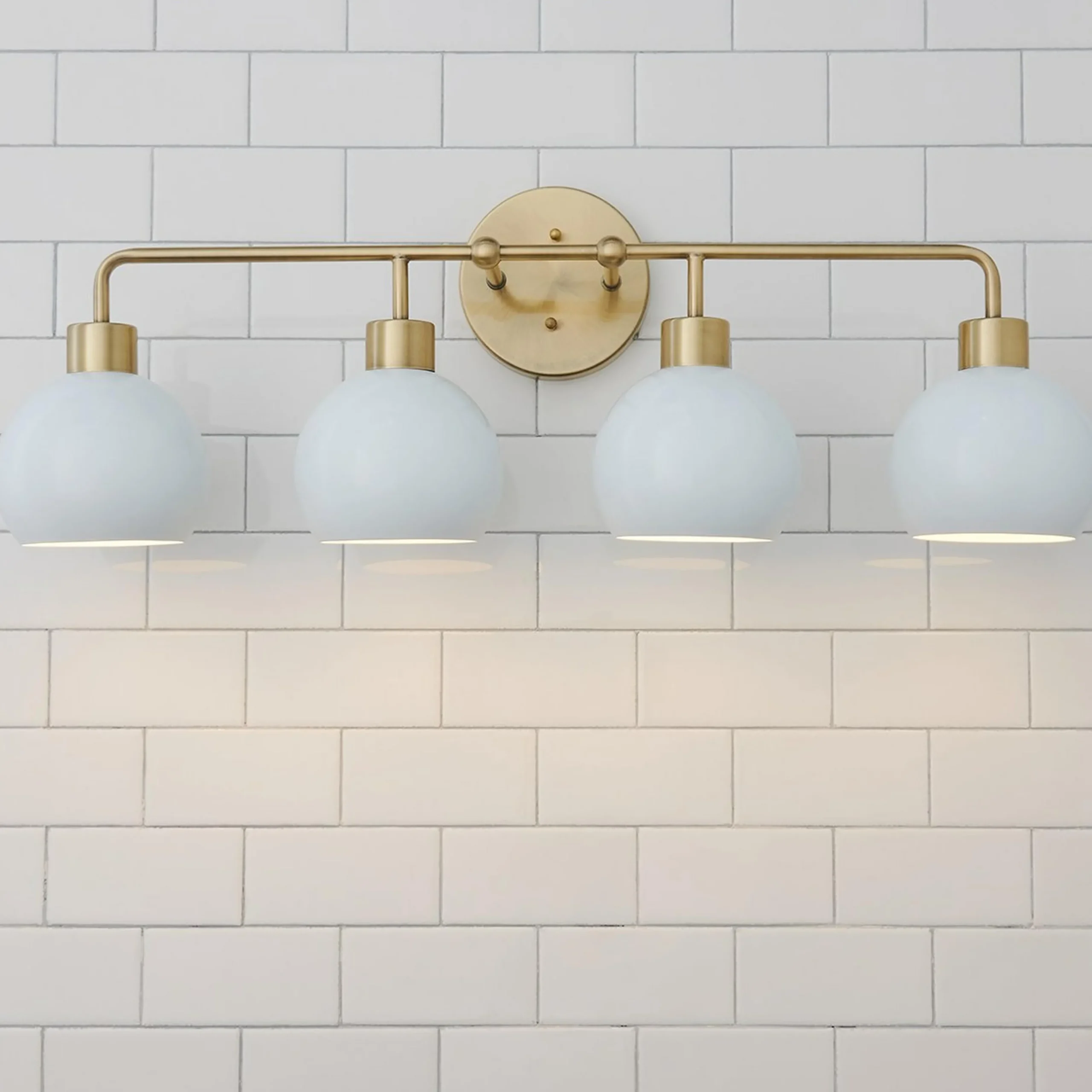 Young House Love Bubble Vanity Light - 4 Light