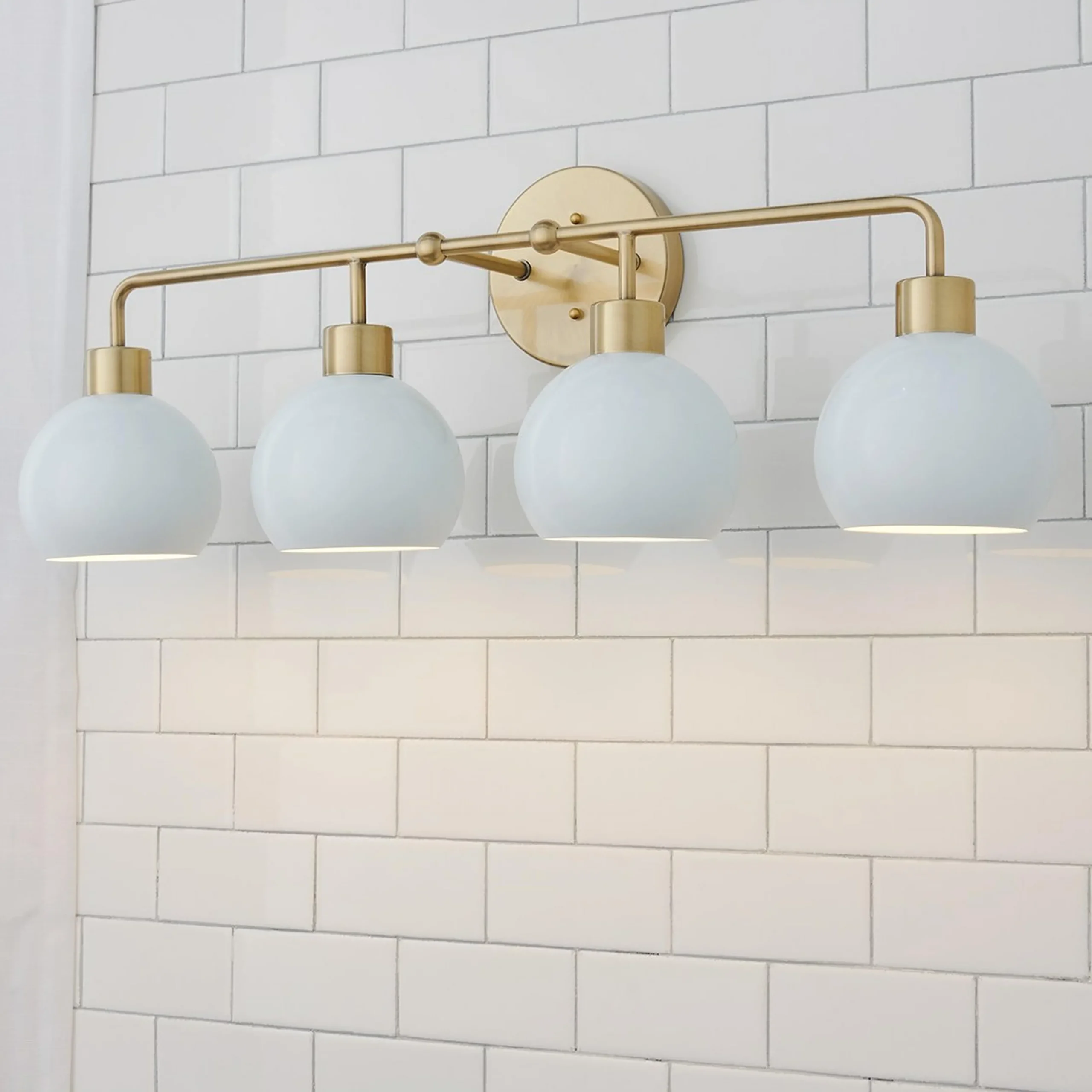 Young House Love Bubble Vanity Light - 4 Light