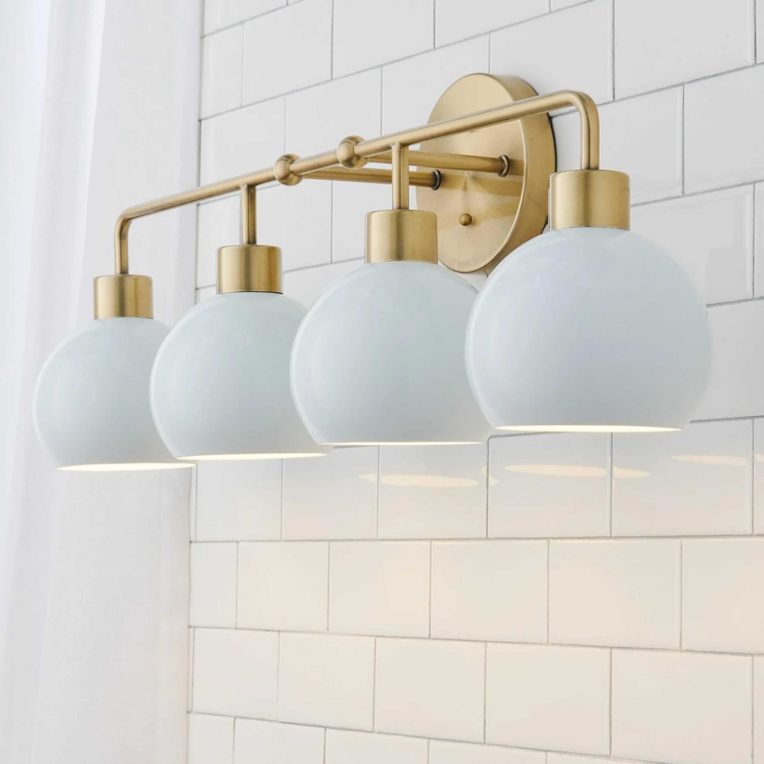 Young House Love Bubble Vanity Light - 4 Light