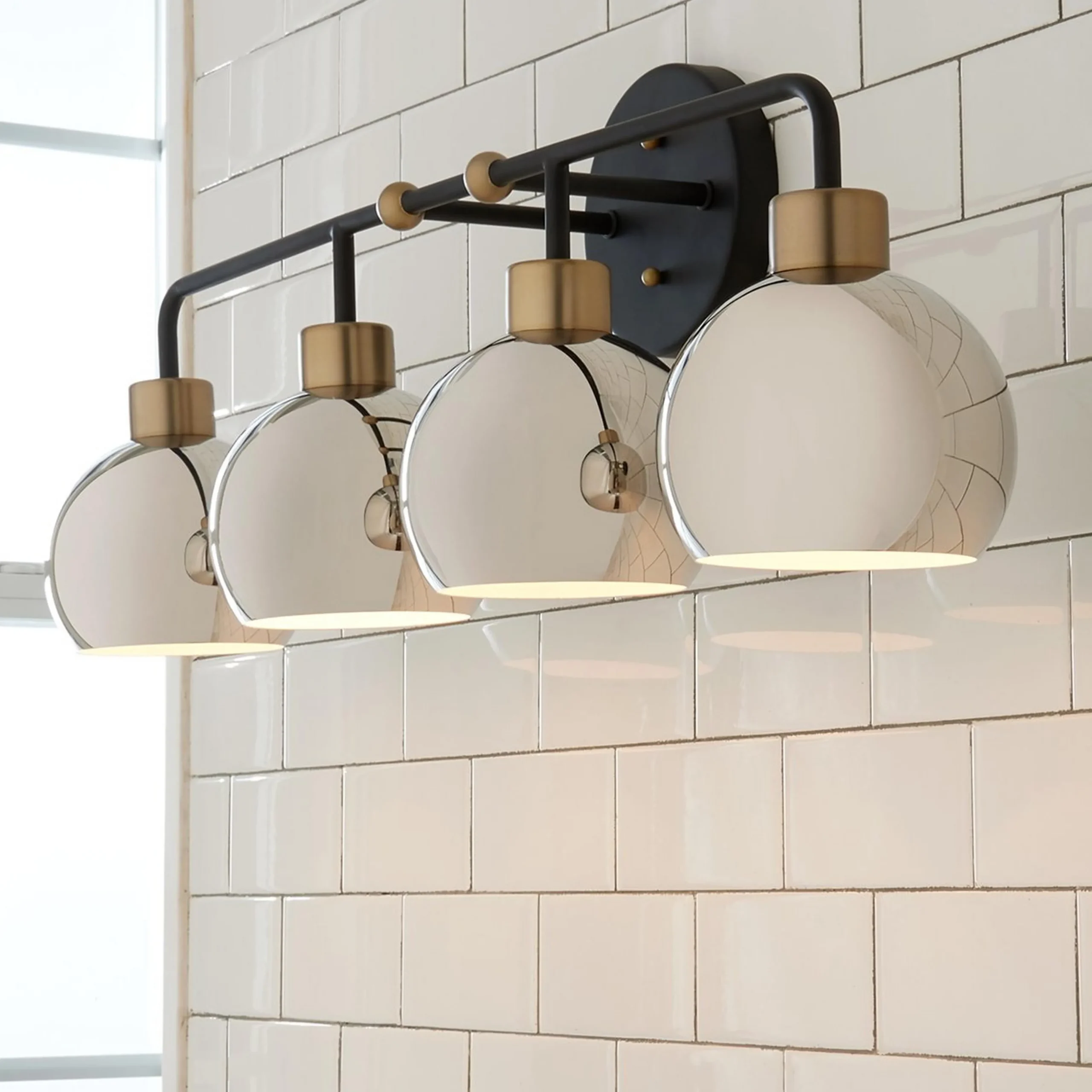 Young House Love Bubble Vanity Light - 4 Light