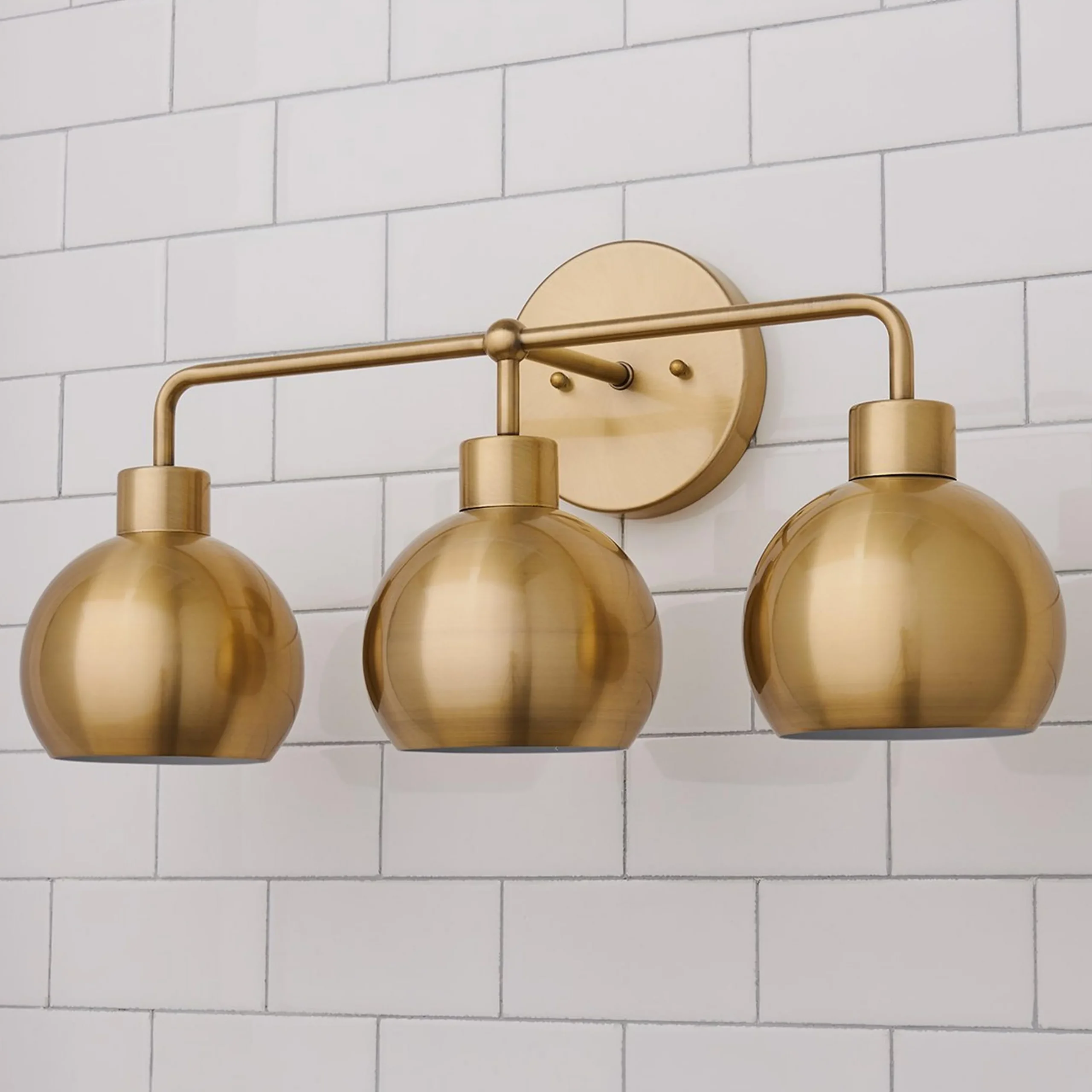 Young House Love Bubble Vanity Light - 3 Light
