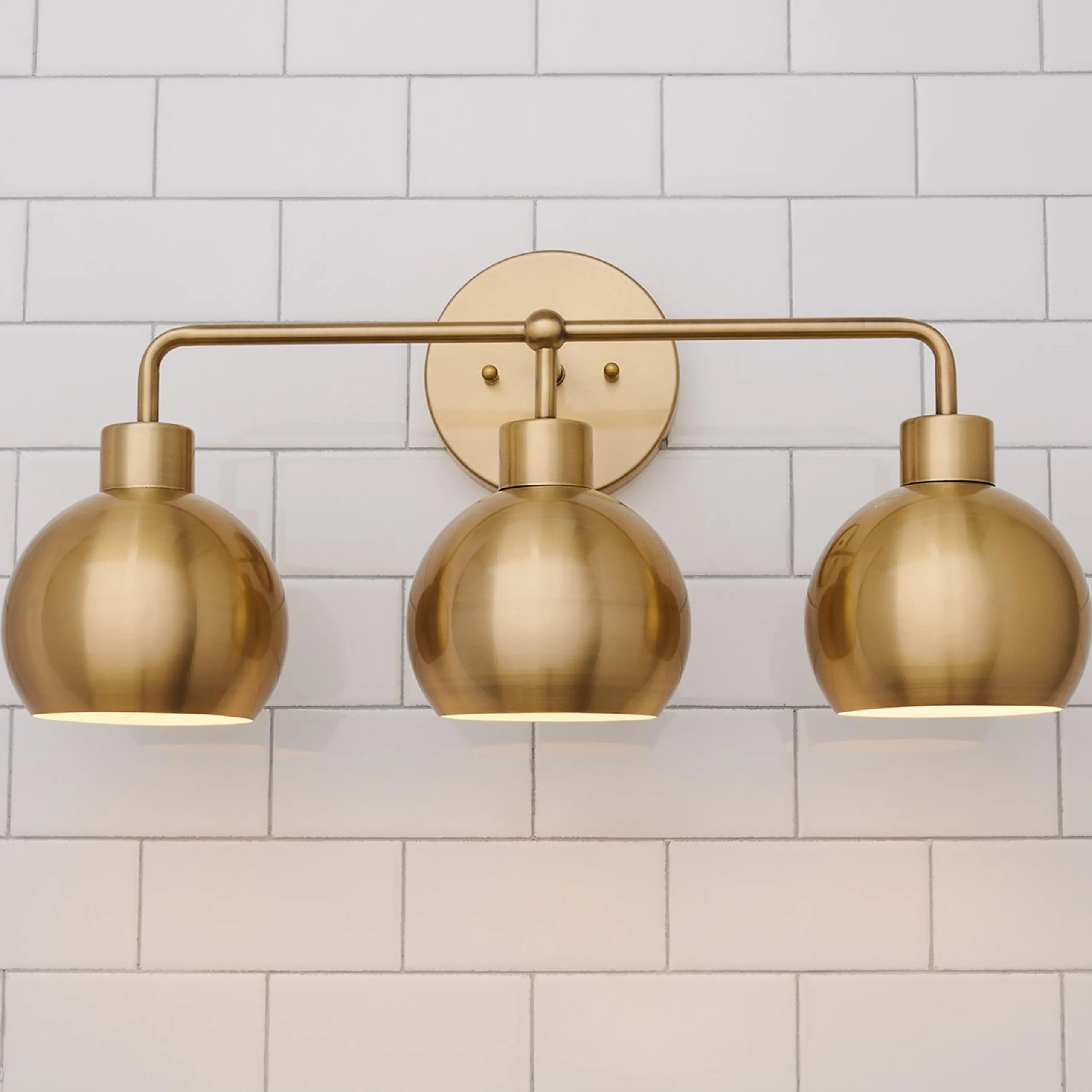 Young House Love Bubble Vanity Light - 3 Light