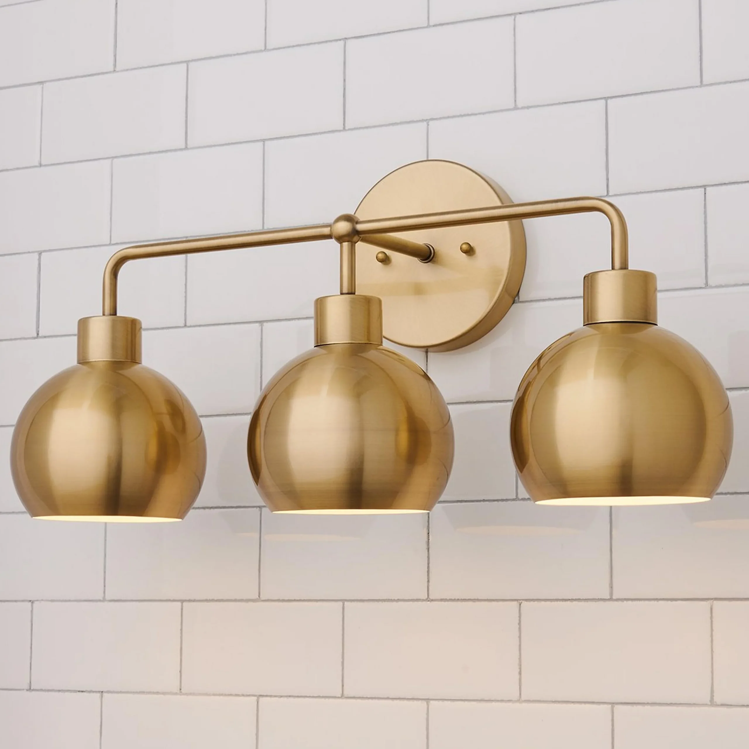 Young House Love Bubble Vanity Light - 3 Light