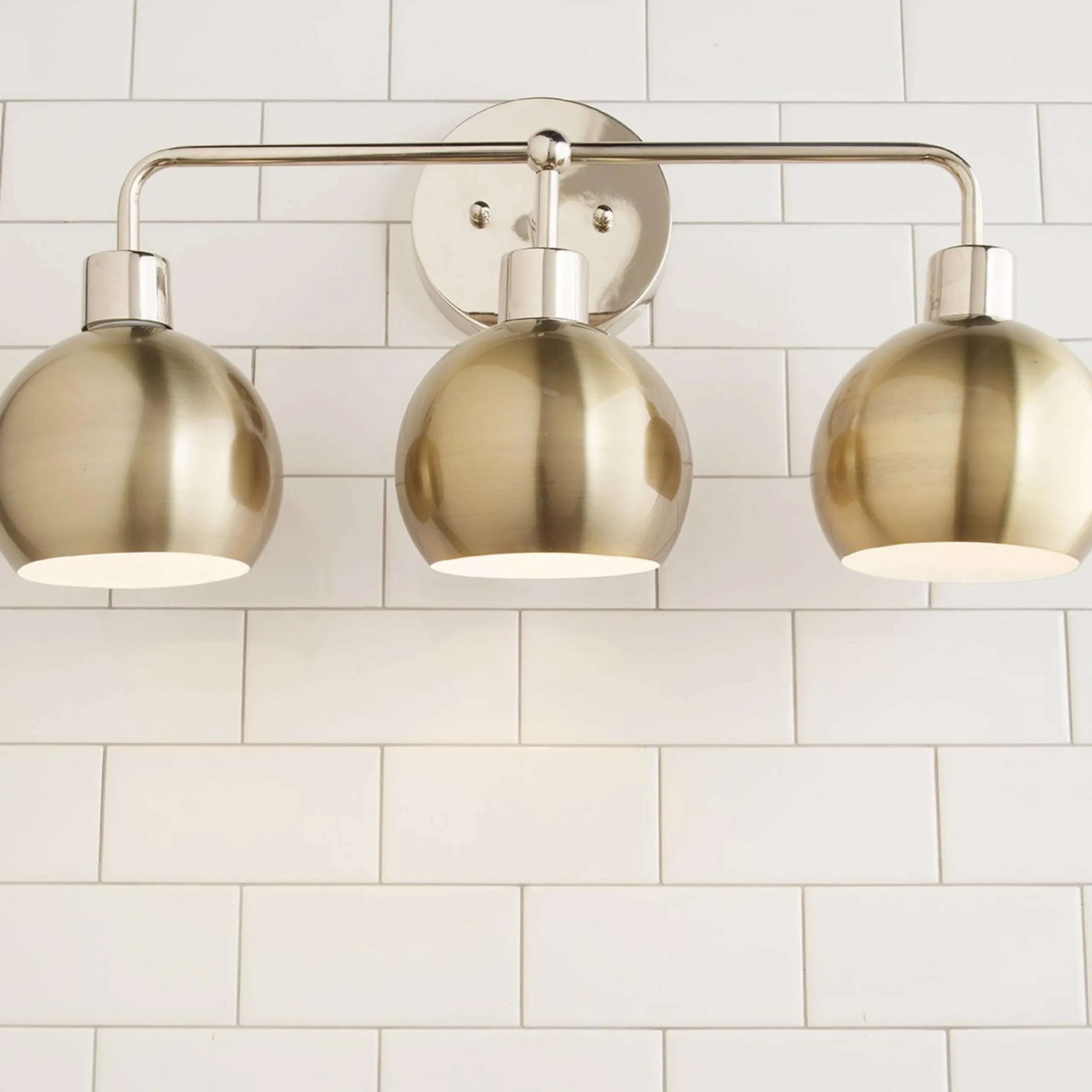 Young House Love Bubble Vanity Light - 3 Light