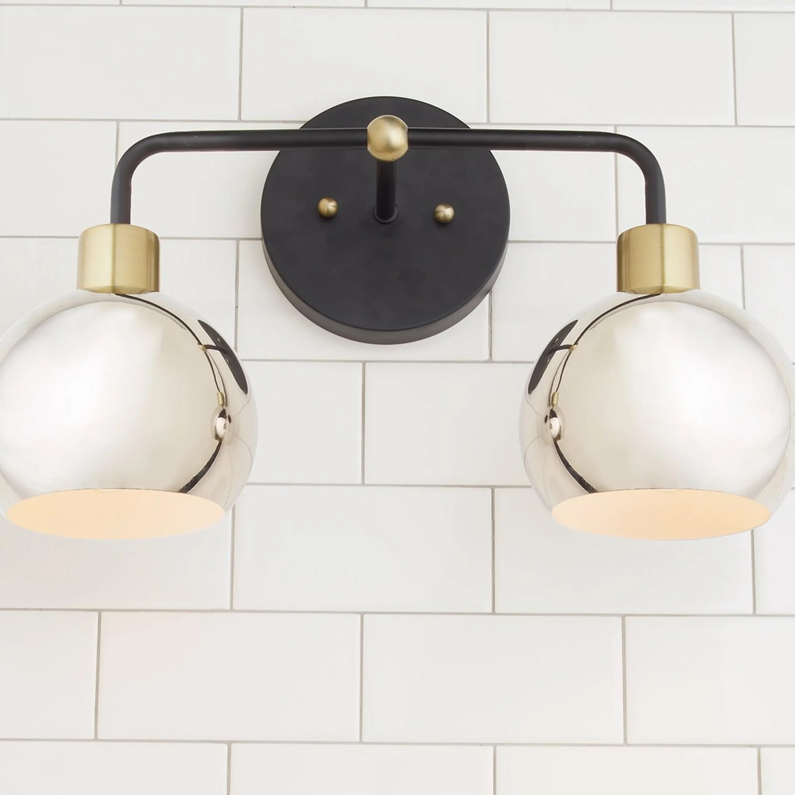Young House Love Bubble Vanity Light - 2 Light