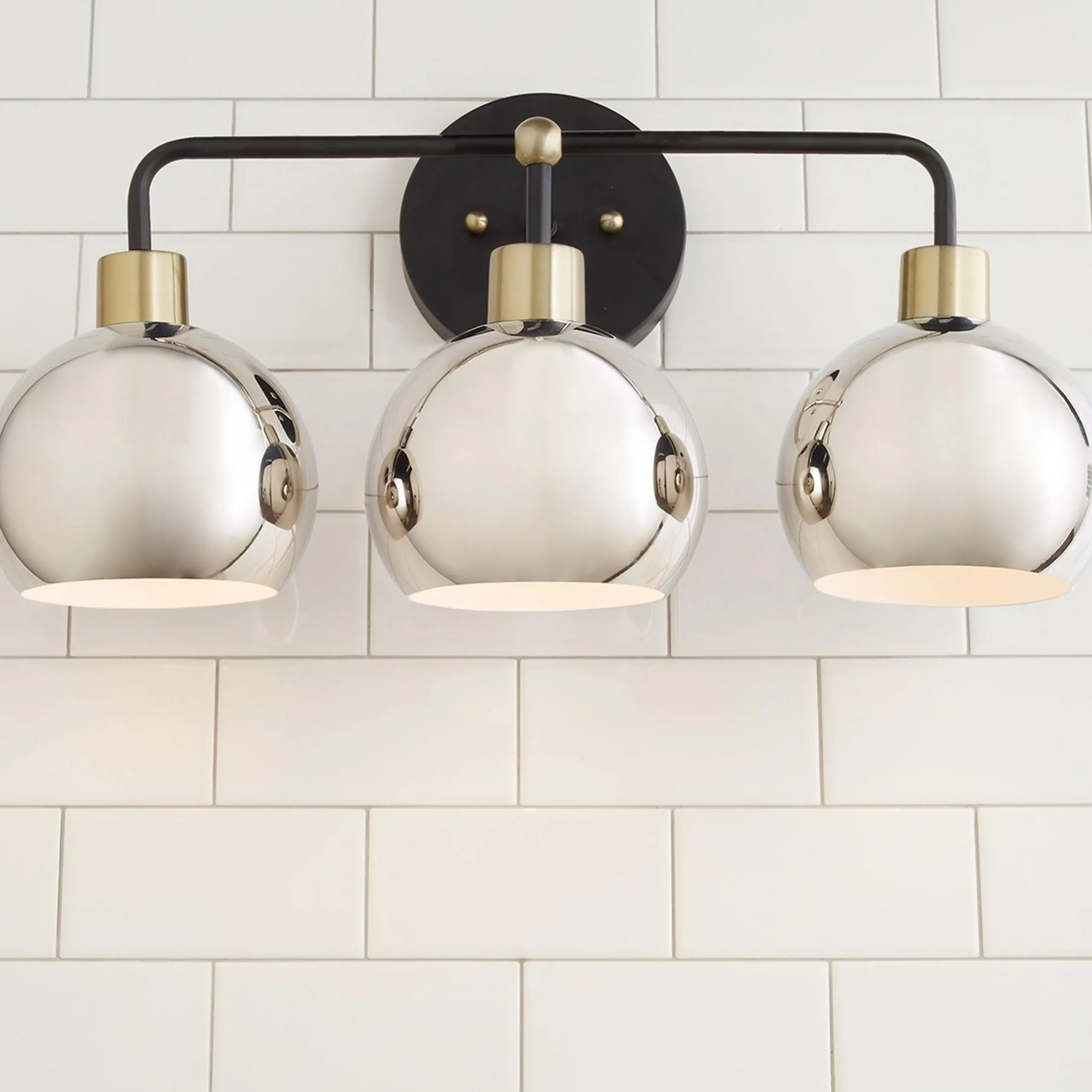 Young House Love Bubble Vanity Light - 3 Light