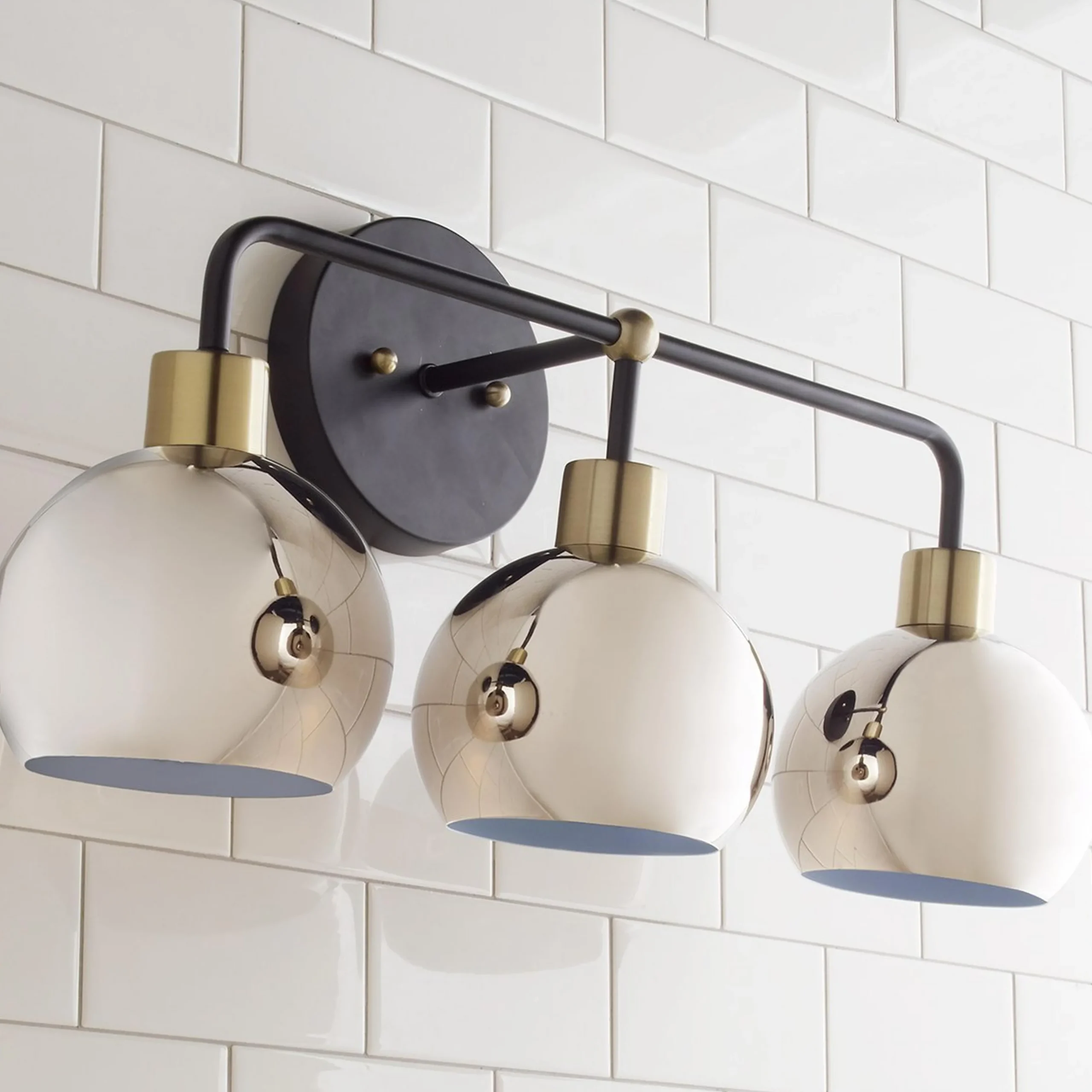 Young House Love Bubble Vanity Light - 3 Light