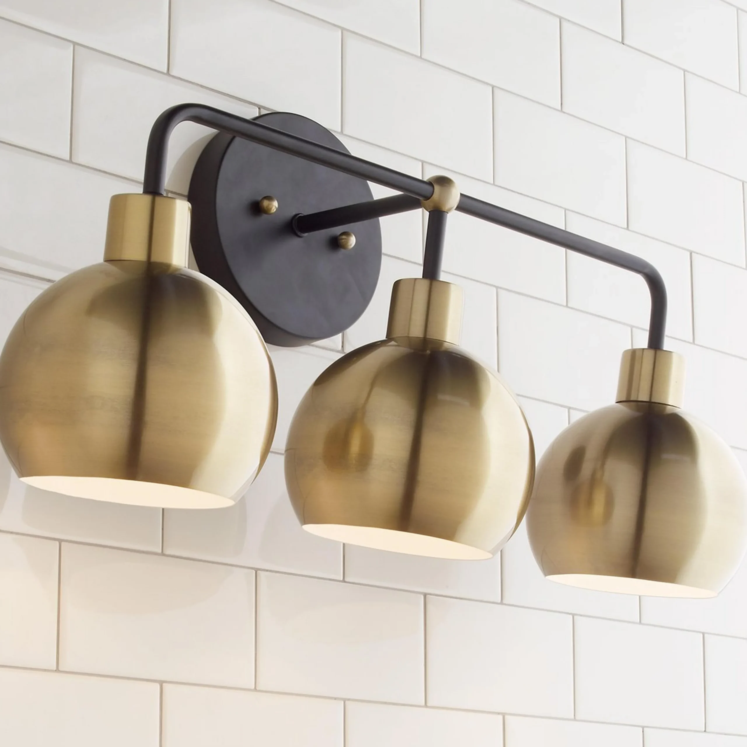Young House Love Bubble Vanity Light - 3 Light
