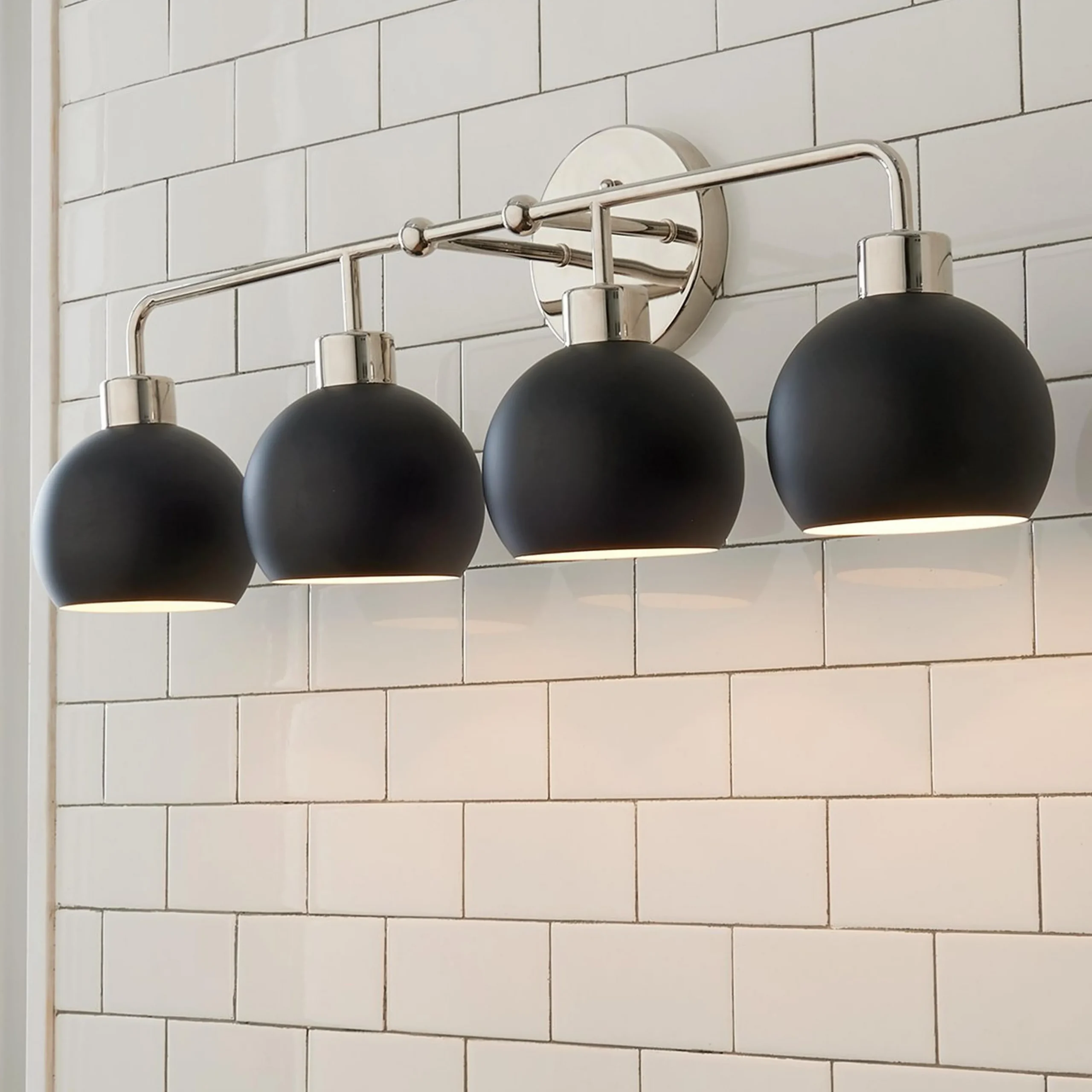 Young House Love Bubble Vanity Light - 4 Light