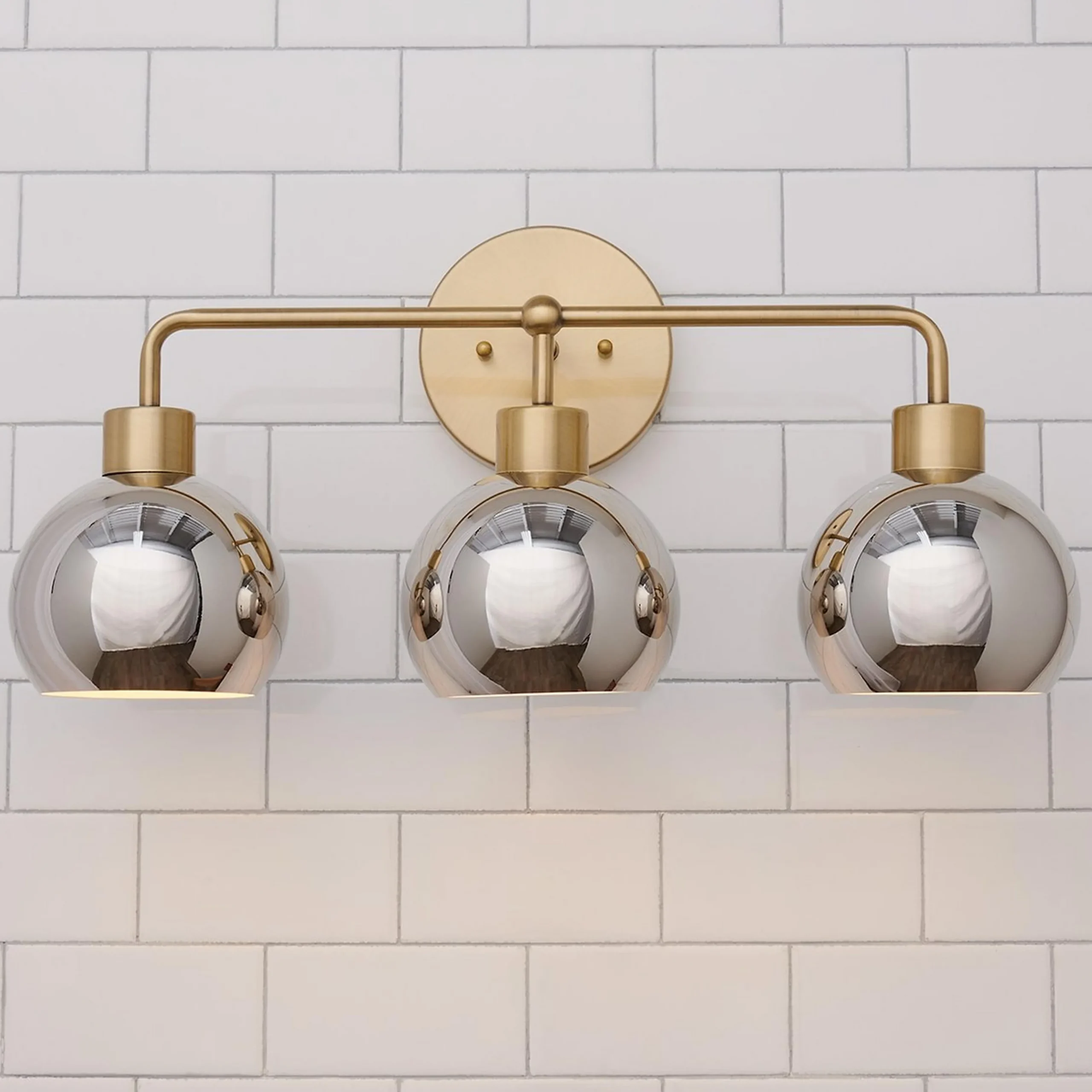 Young House Love Bubble Vanity Light - 3 Light