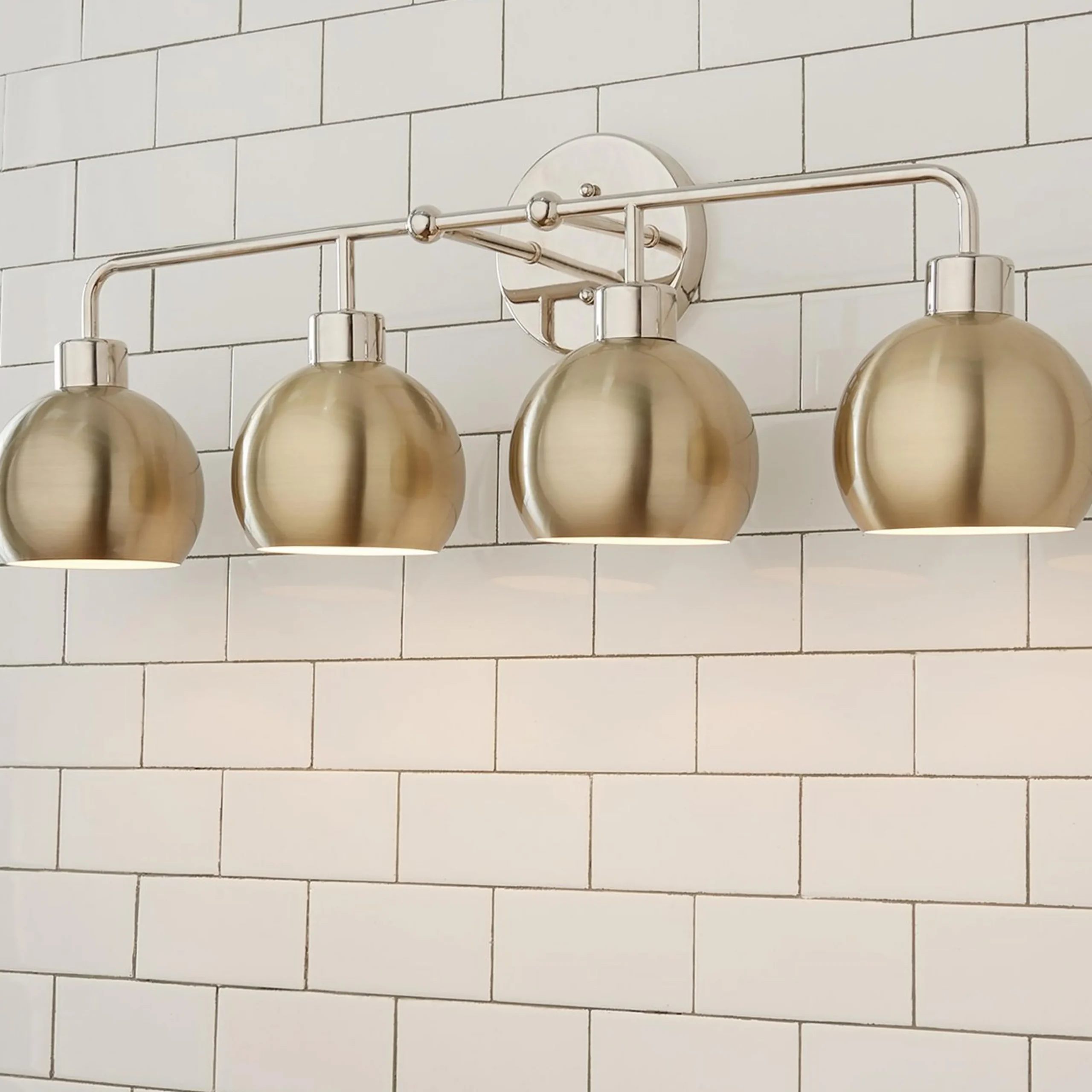 Young House Love Bubble Vanity Light - 4 Light