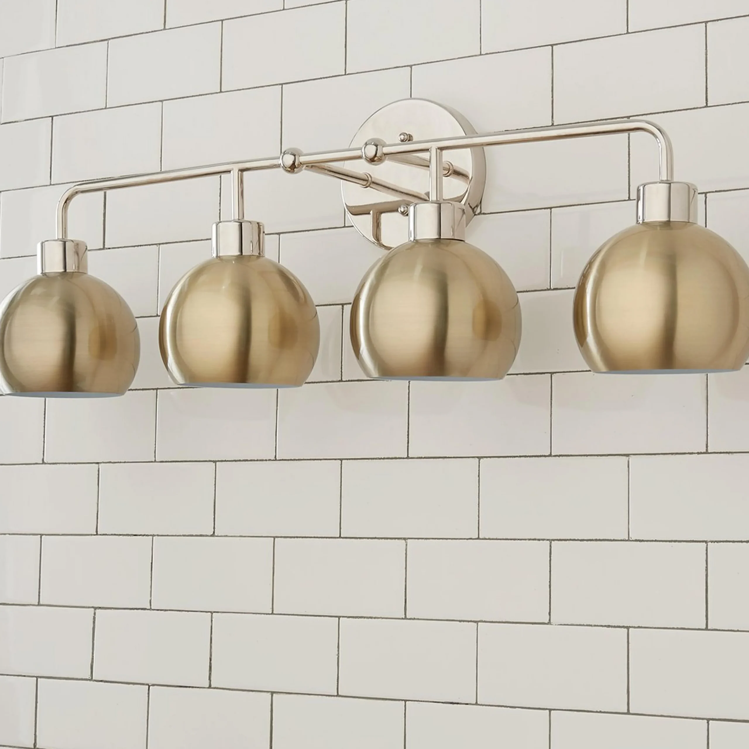 Young House Love Bubble Vanity Light - 4 Light