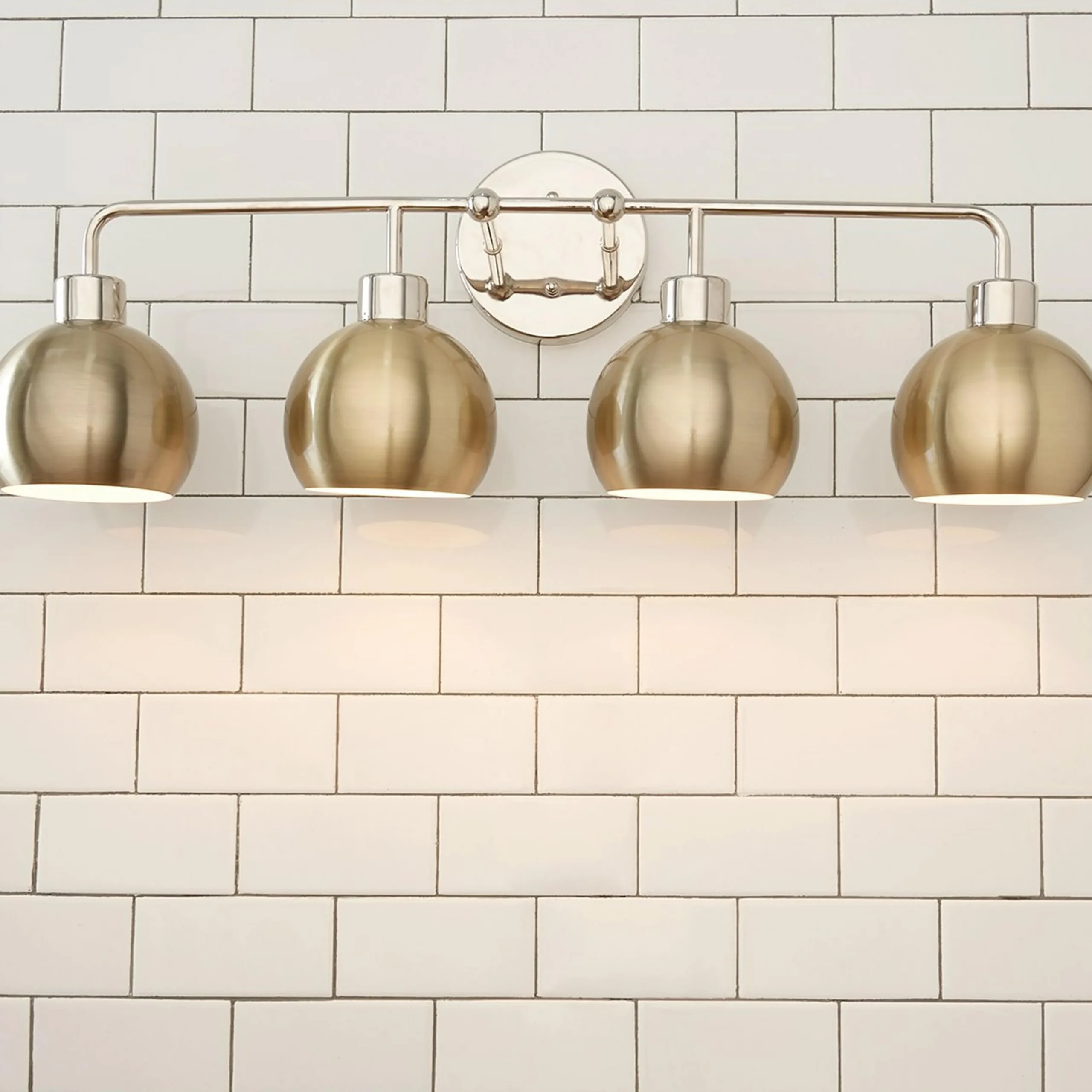 Young House Love Bubble Vanity Light - 4 Light