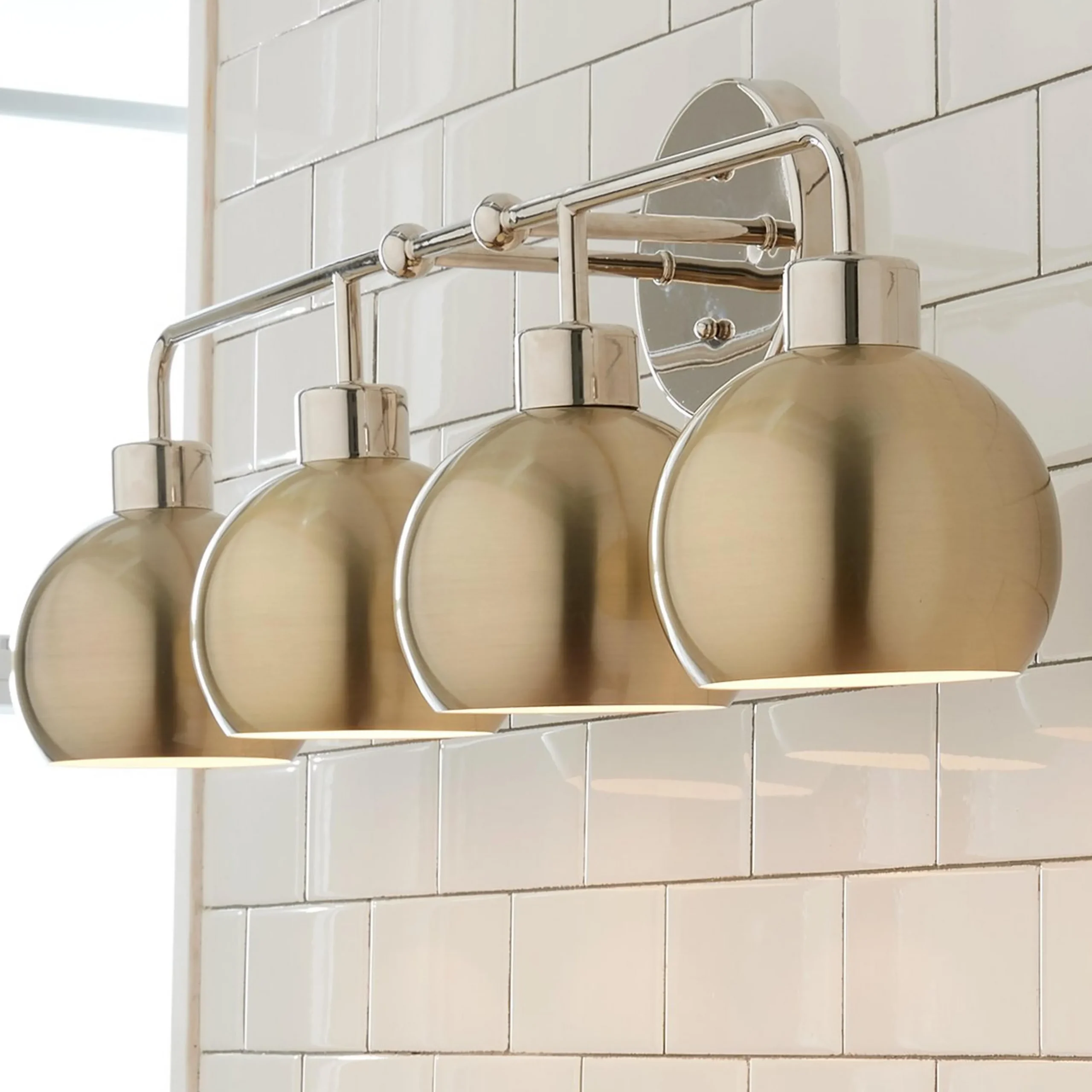Young House Love Bubble Vanity Light - 4 Light