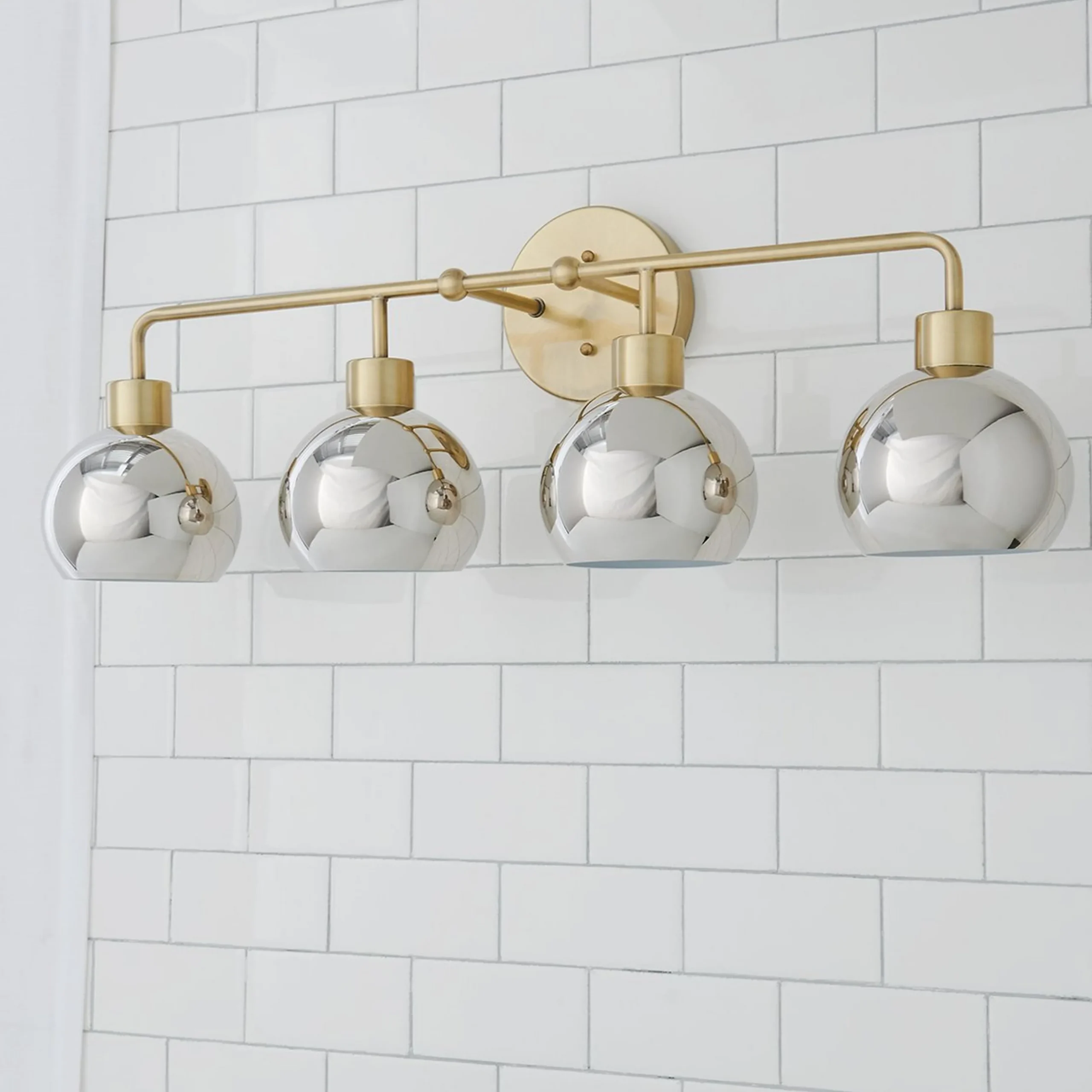 Young House Love Bubble Vanity Light - 4 Light