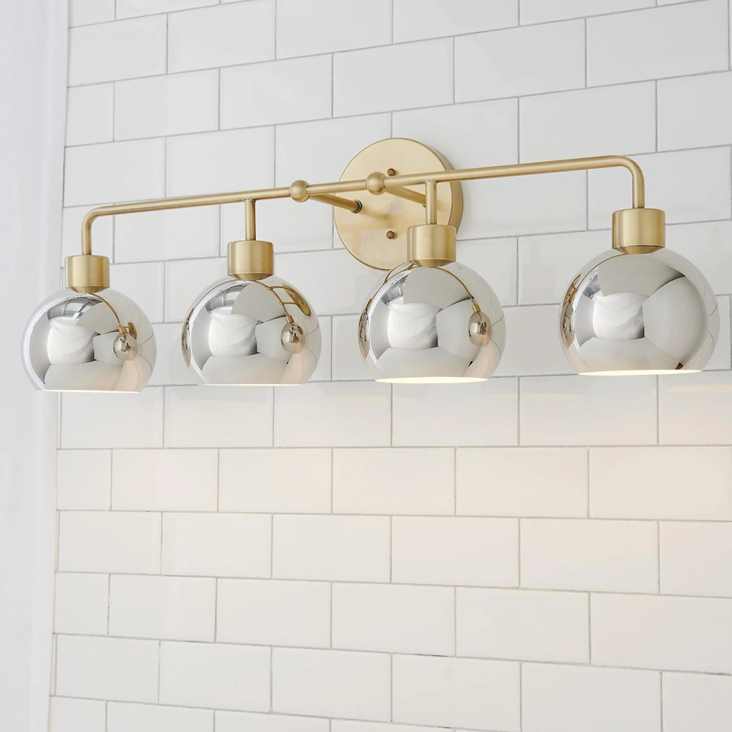 Young House Love Bubble Vanity Light - 4 Light
