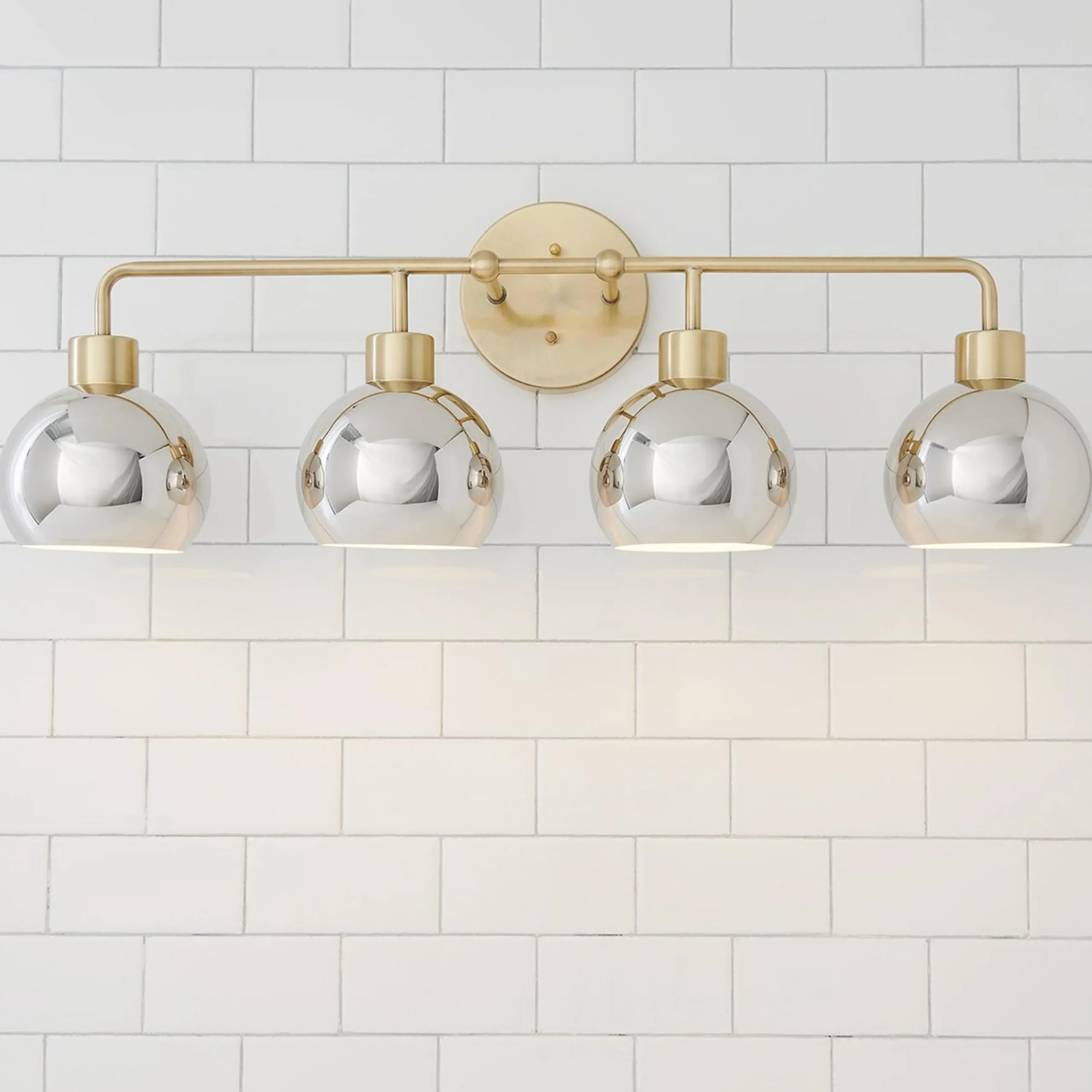 Young House Love Bubble Vanity Light - 4 Light